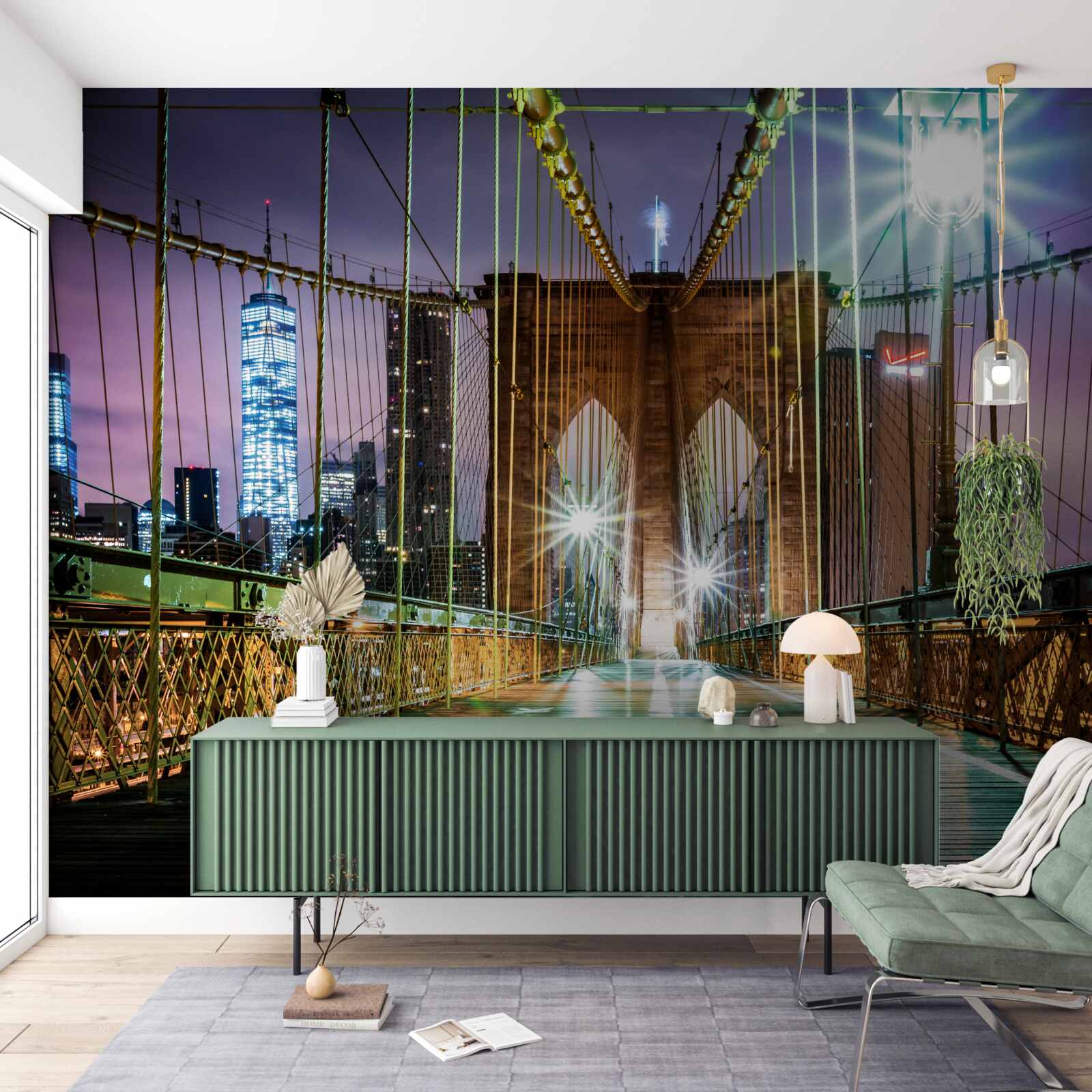 Fototapeta most brookliński dla pieszych