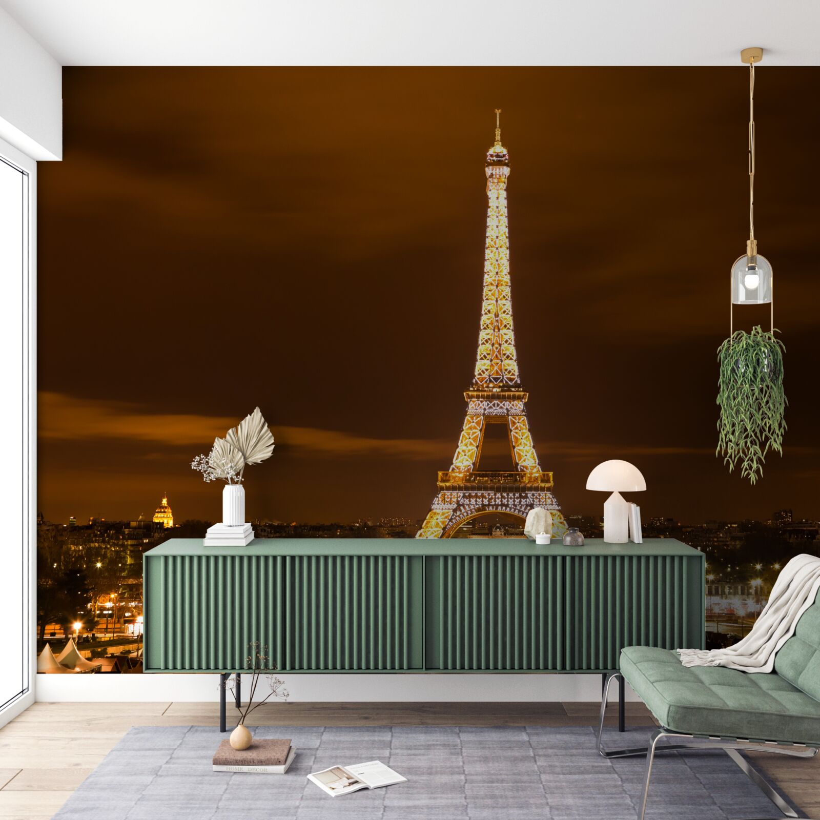 Fototapeta dusza paryża nocą