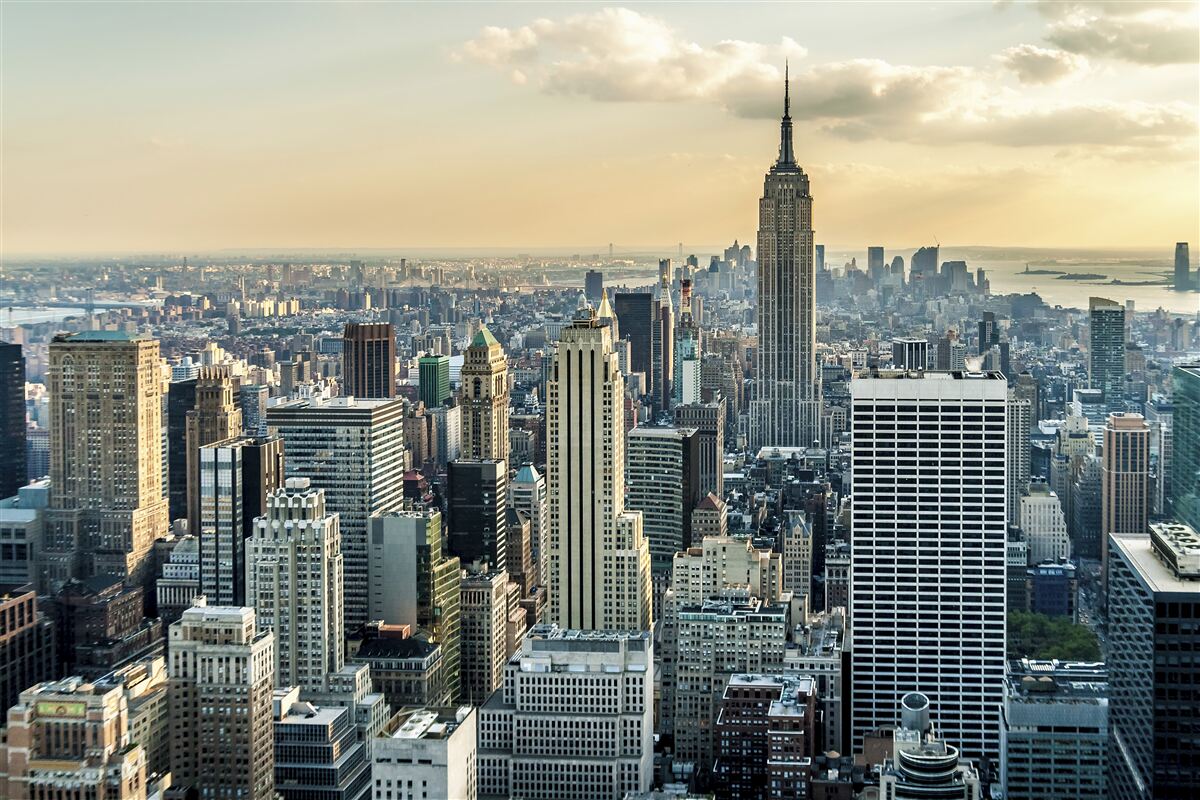 Fototapeta widok 360 stopni na nowy jork