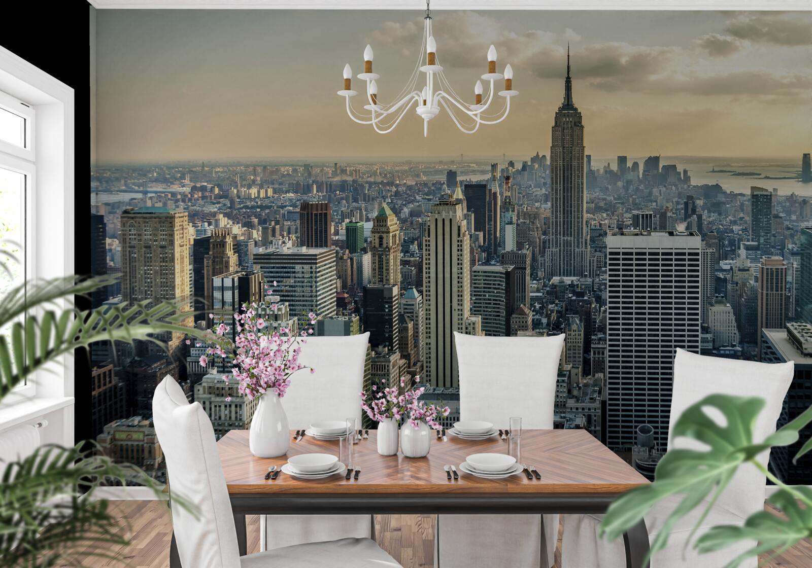 Fototapeta widok 360 stopni na nowy jork