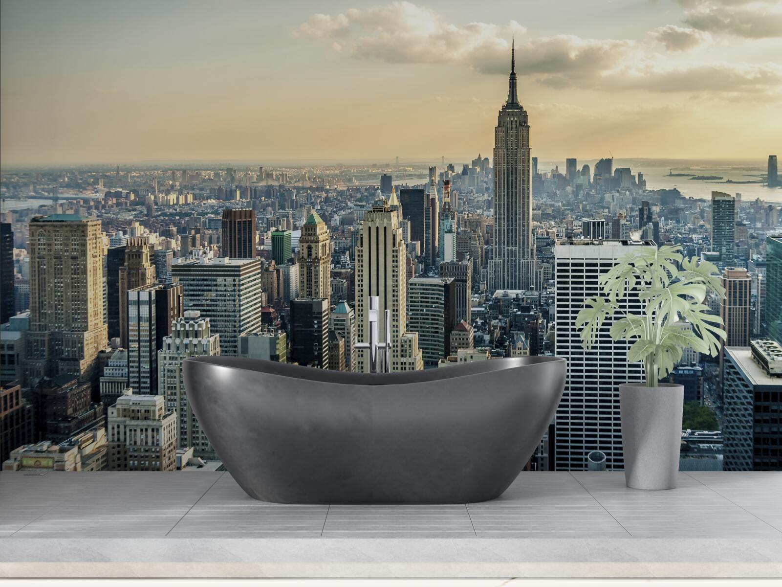 Fototapeta widok 360 stopni na nowy jork