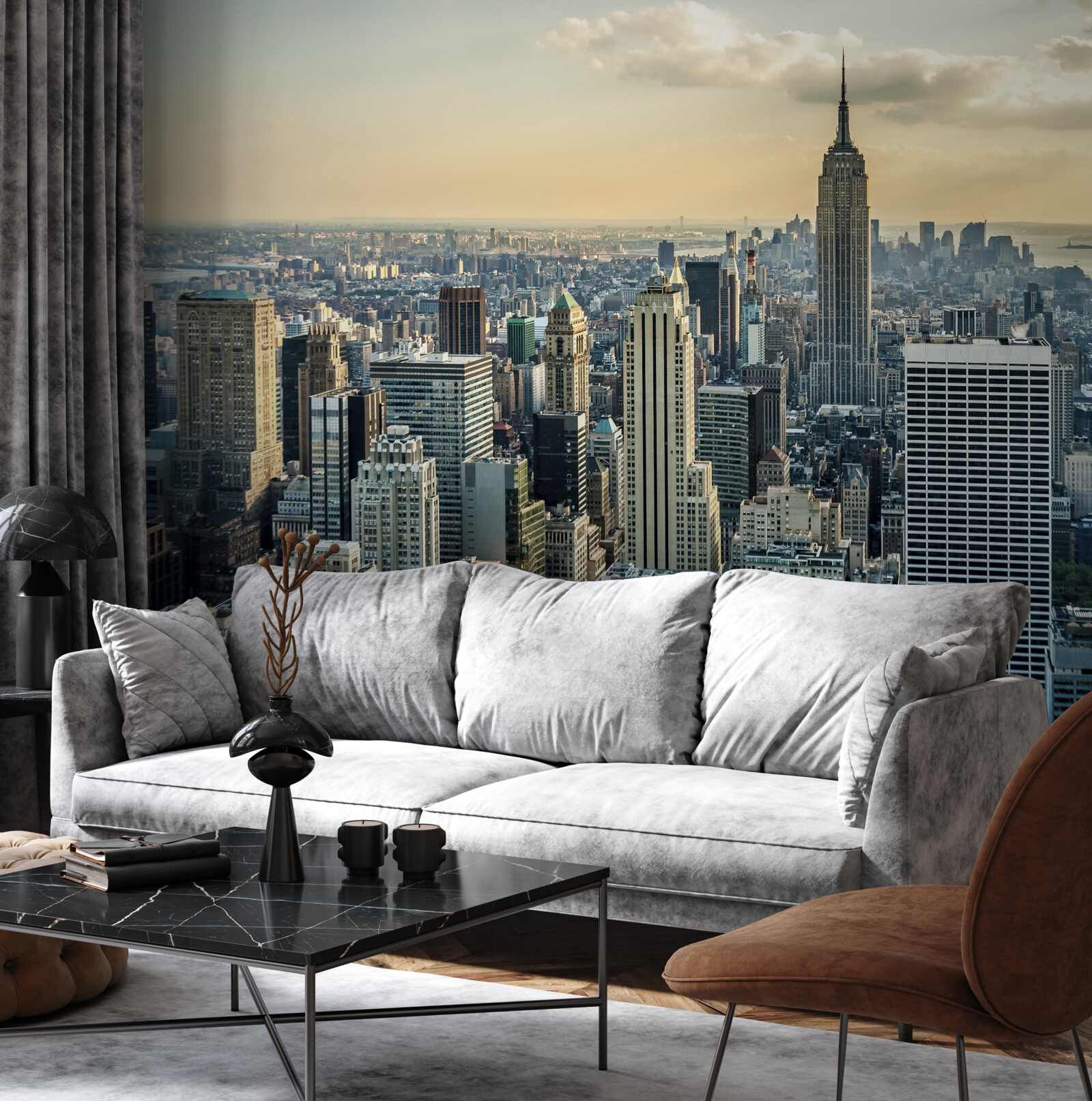 Fototapeta widok 360 stopni na nowy jork