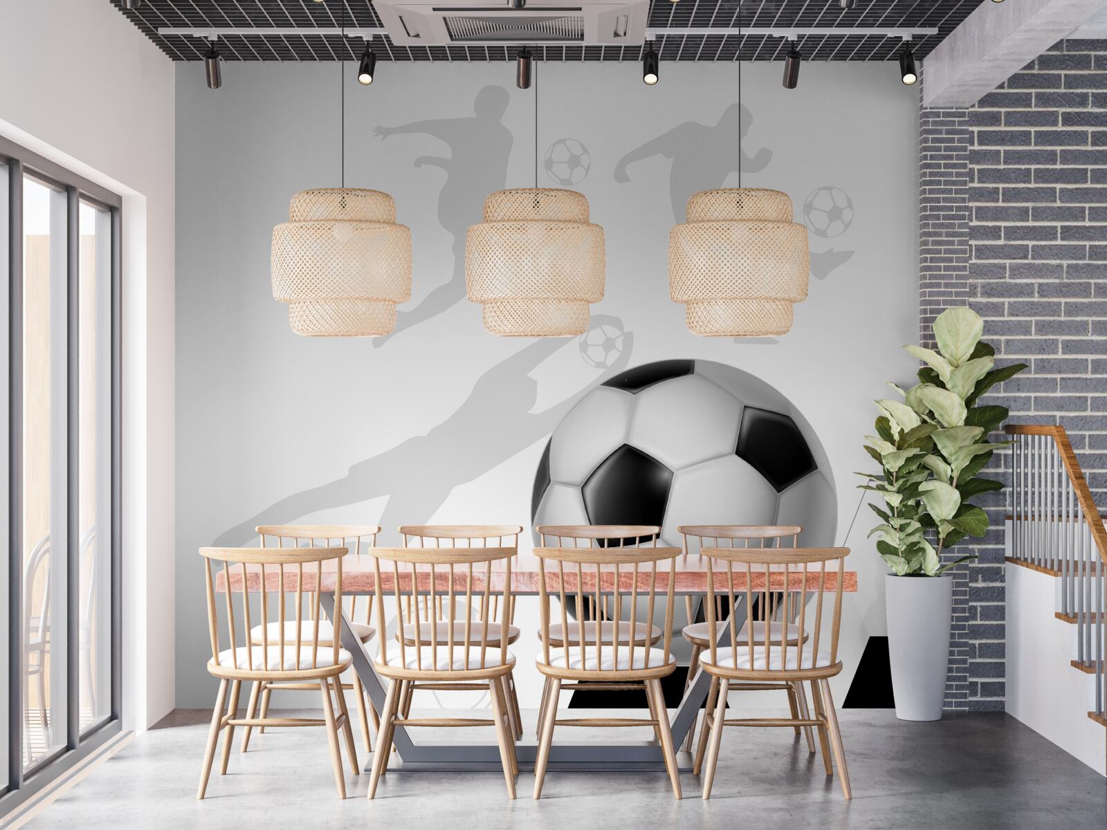 Fototapeta duża piłka nożna