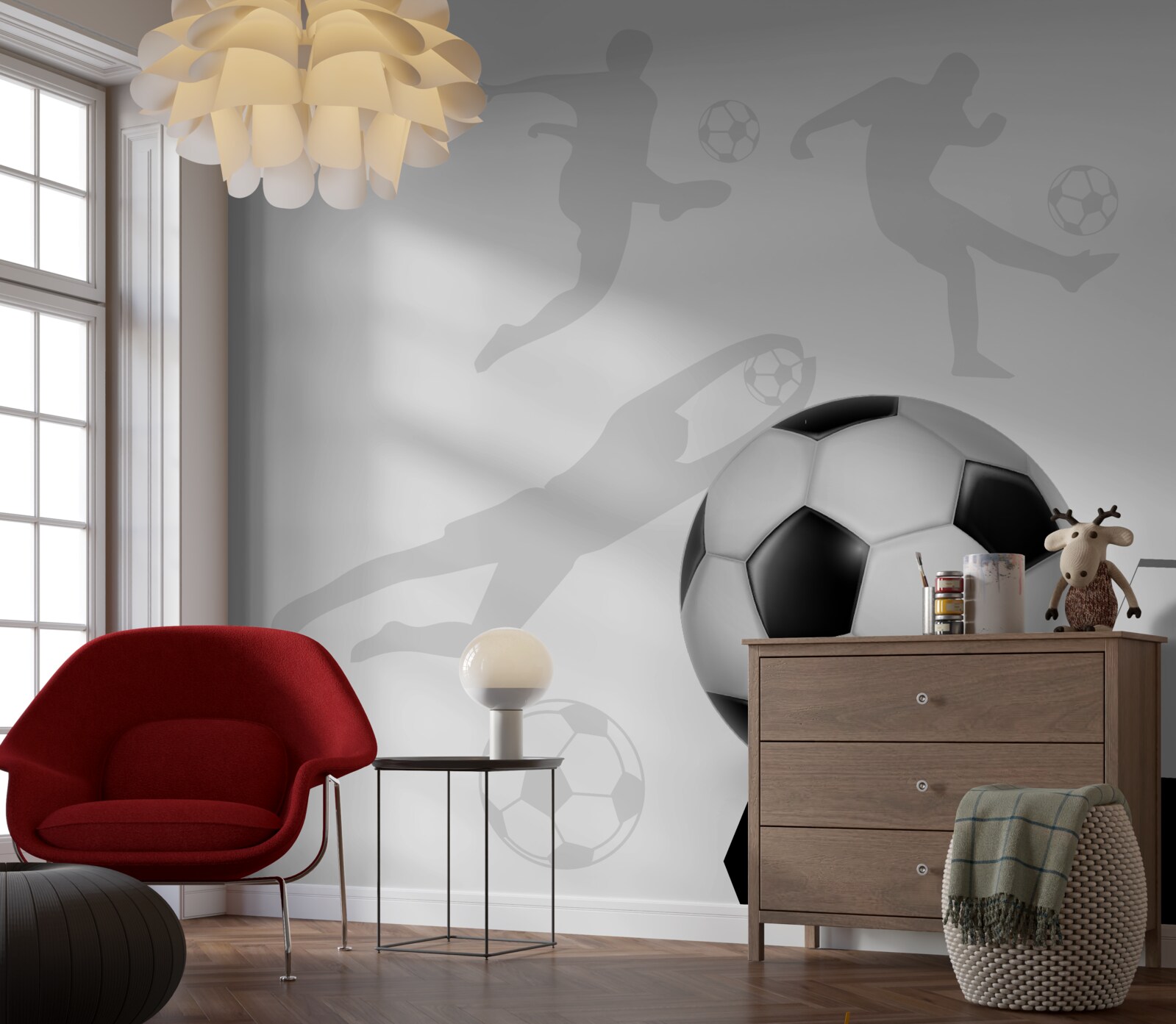 Fototapeta duża piłka nożna