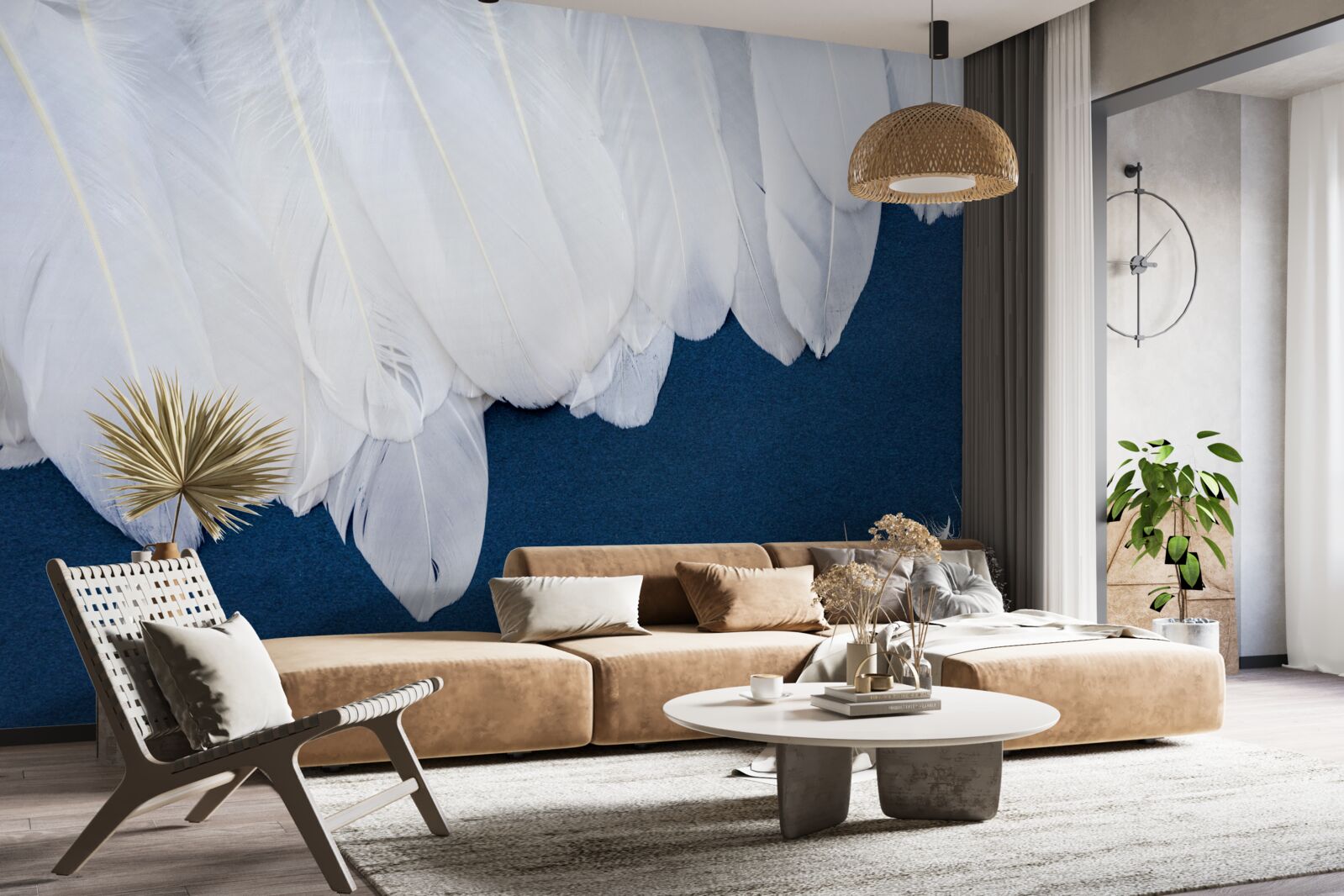 Fototapeta lekki delikatny puch