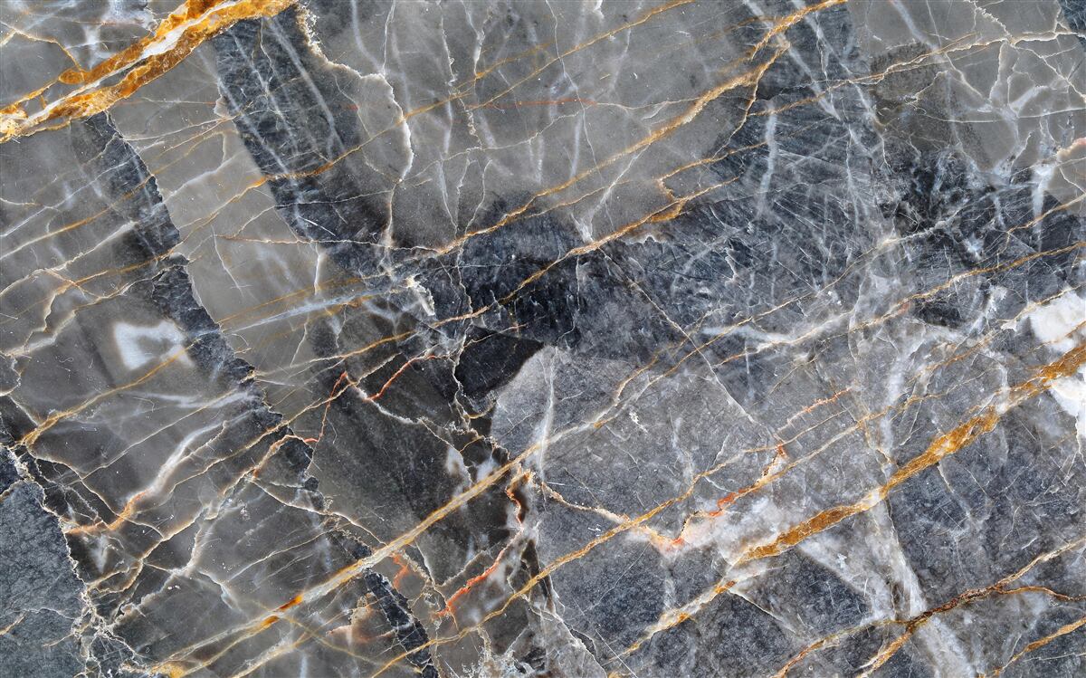 Fototapeta czarny marmur ze złotymi żyłkami