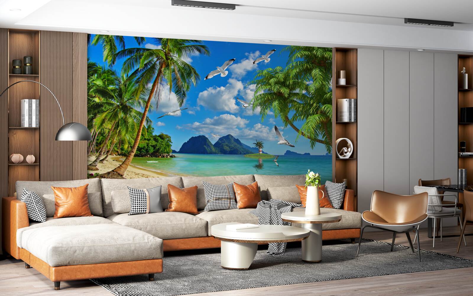 Fototapeta raj w tropikach