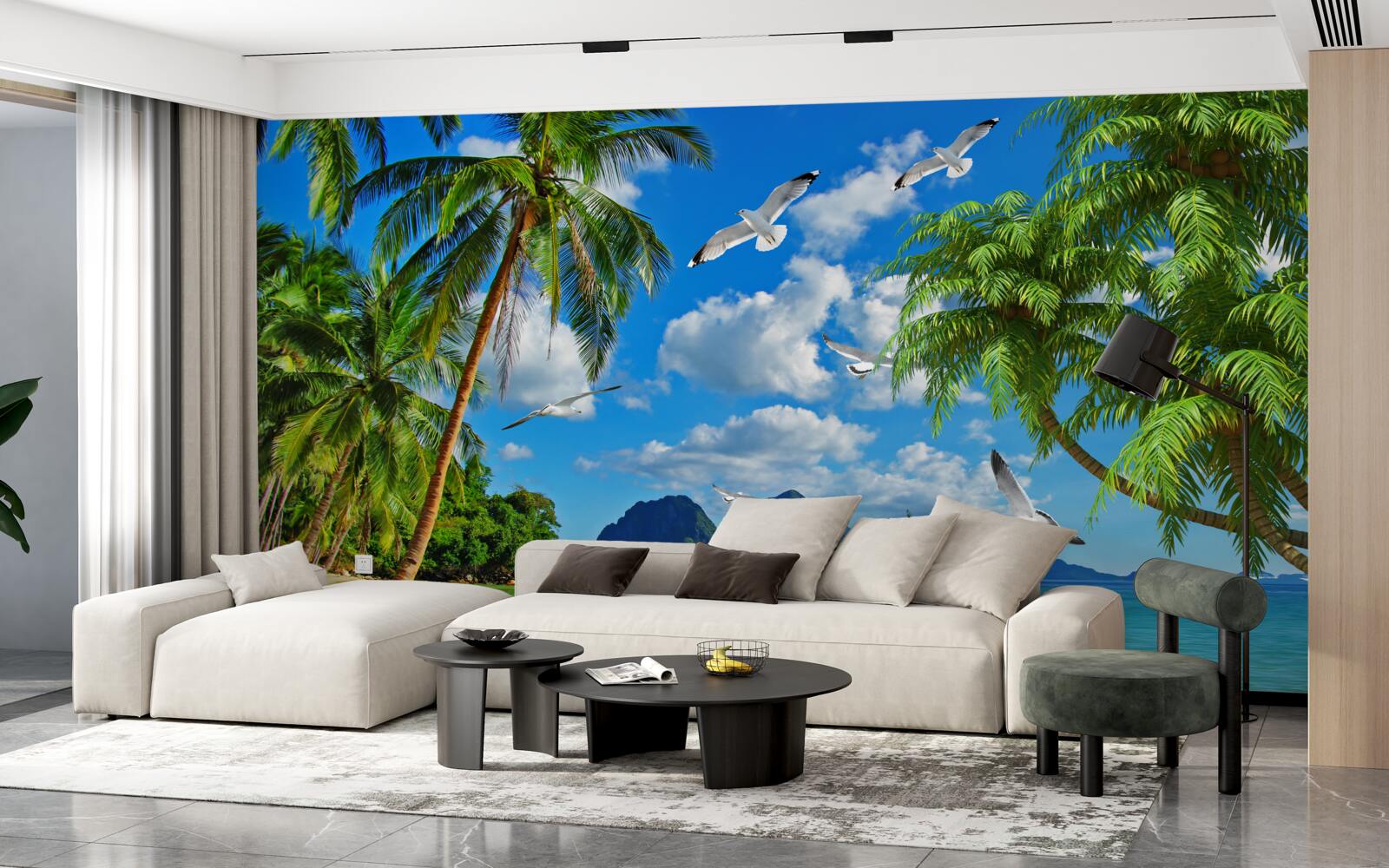 Fototapeta raj w tropikach