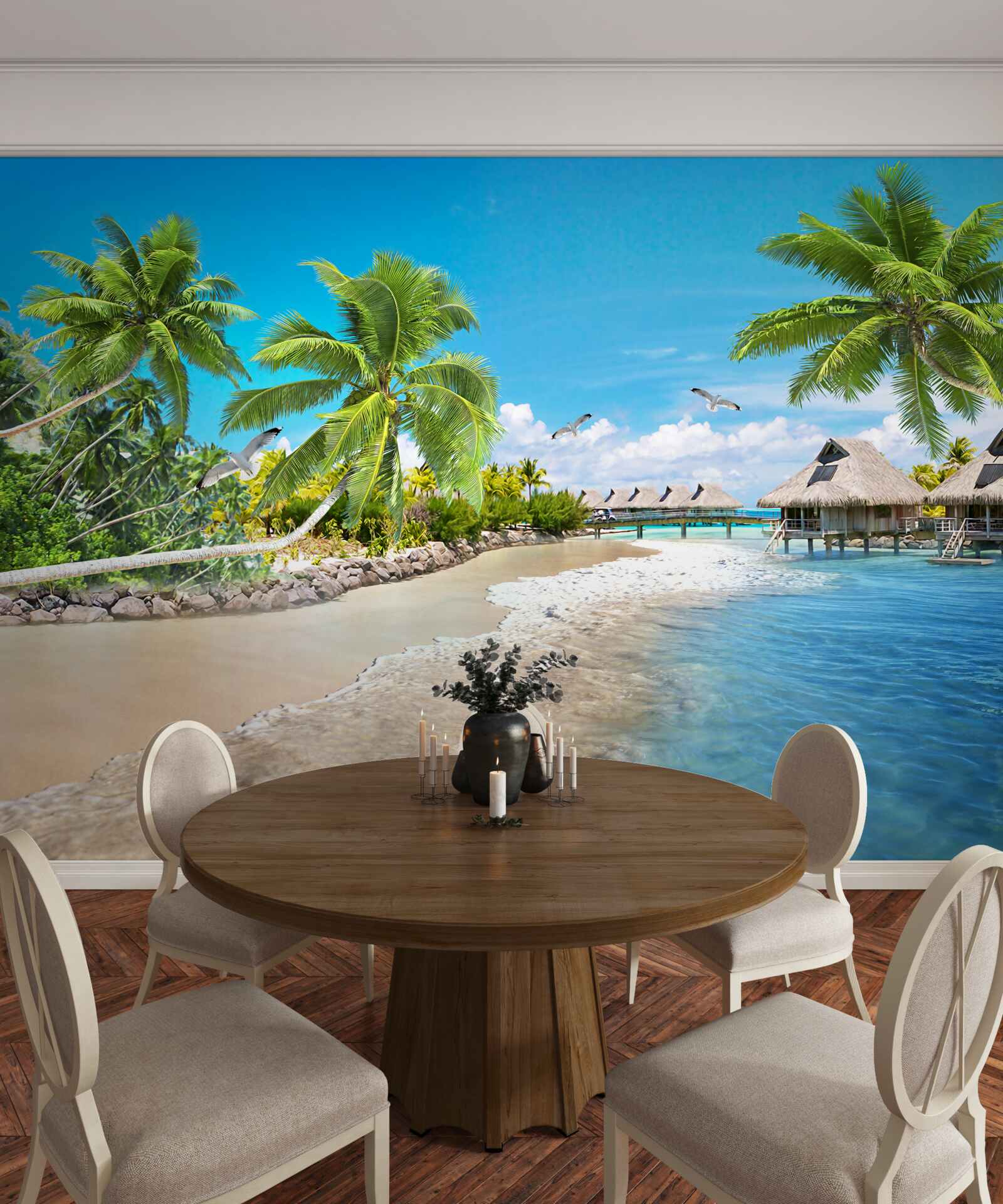 Fototapeta altany morskie położone na wodzie