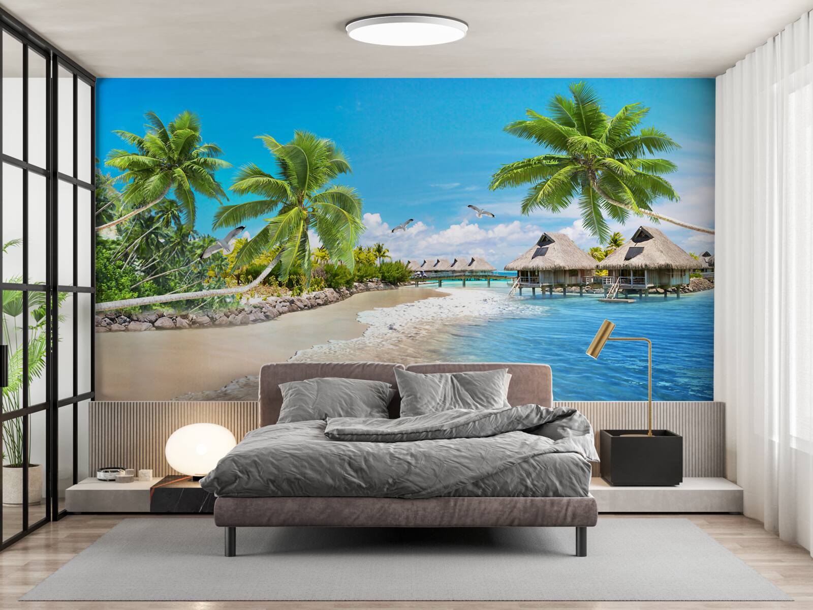 Fototapeta altany morskie położone na wodzie