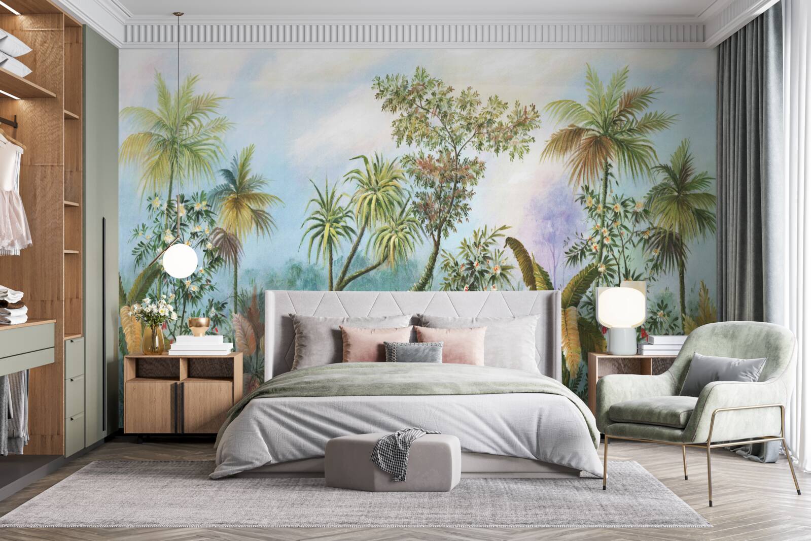 Fototapeta dobowa różnorodność biologiczna roślinności obszarów leśnych