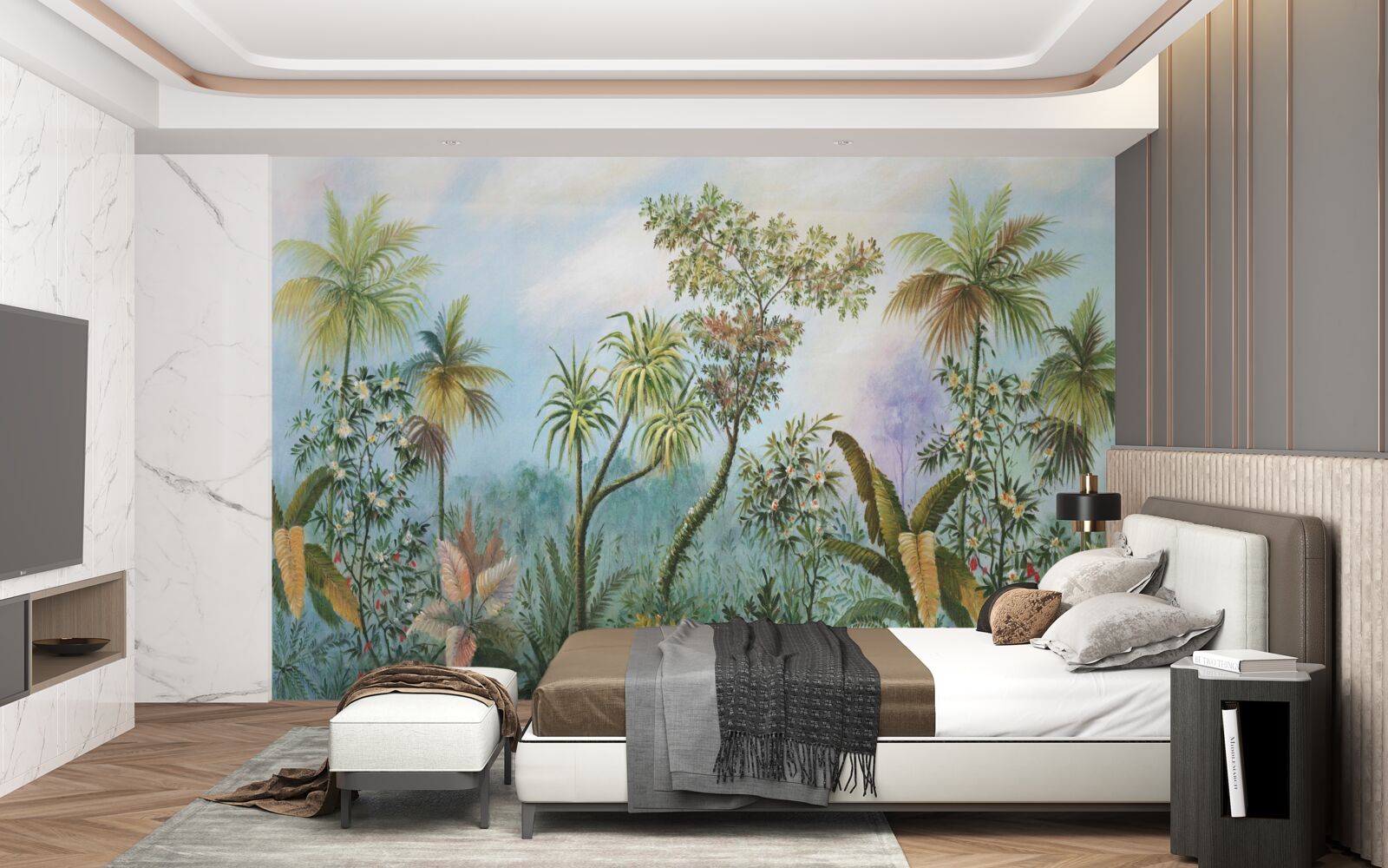 Fototapeta dobowa różnorodność biologiczna roślinności obszarów leśnych