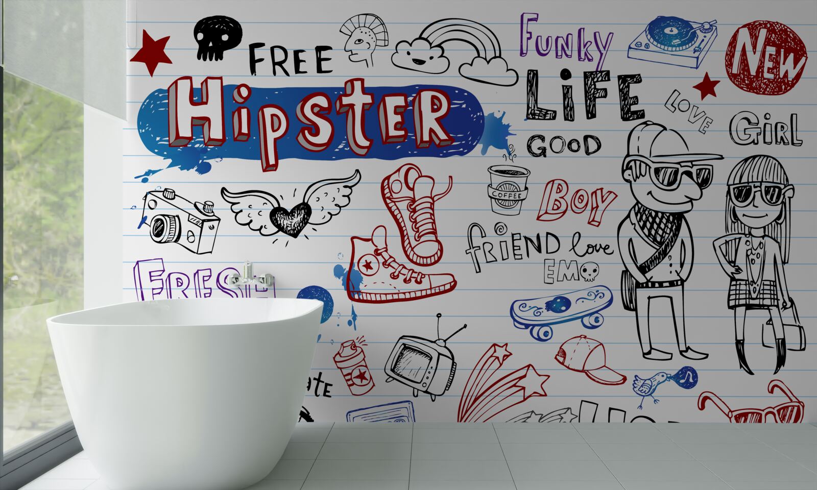 Fototapeta naklejki dla młodzieży