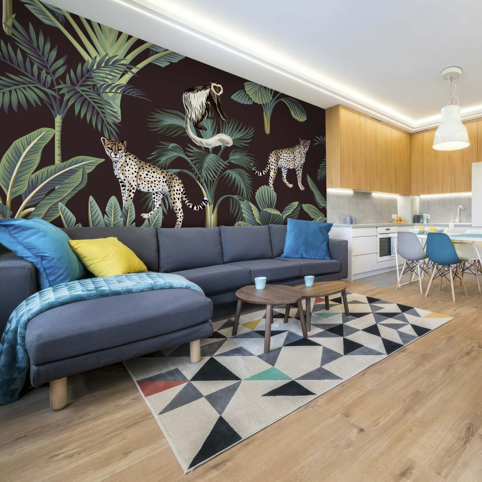 Fototapeta stali mieszkańcy lasów tropikalnych