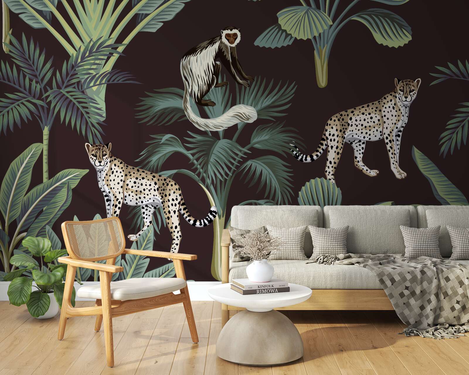 Fototapeta stali mieszkańcy lasów tropikalnych