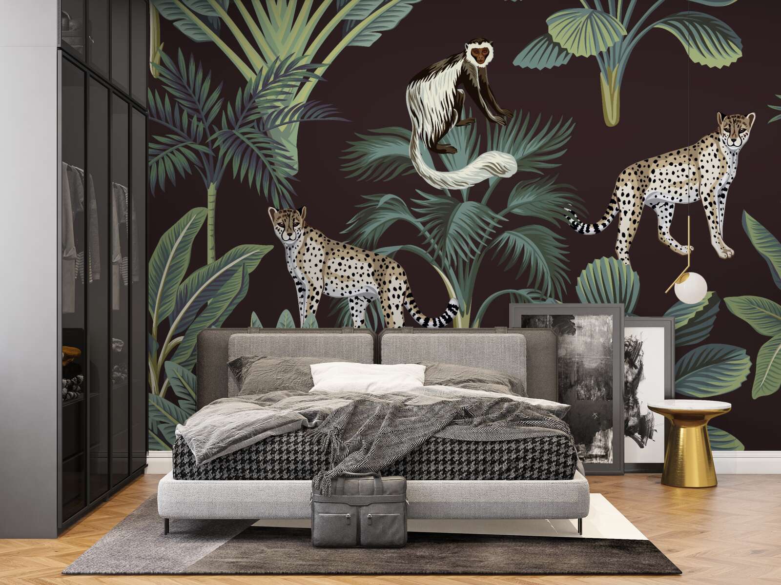 Fototapeta stali mieszkańcy lasów tropikalnych