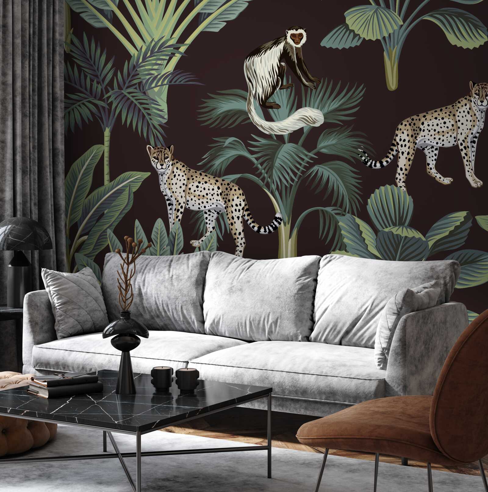 Fototapeta stali mieszkańcy lasów tropikalnych