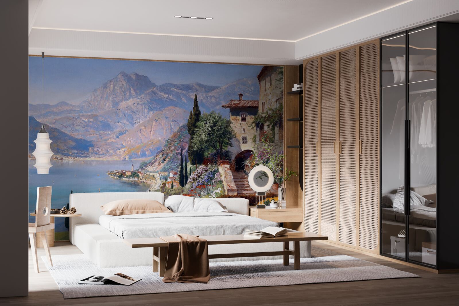 Fototapeta Śródziemnomorski krajobraz w kolorach