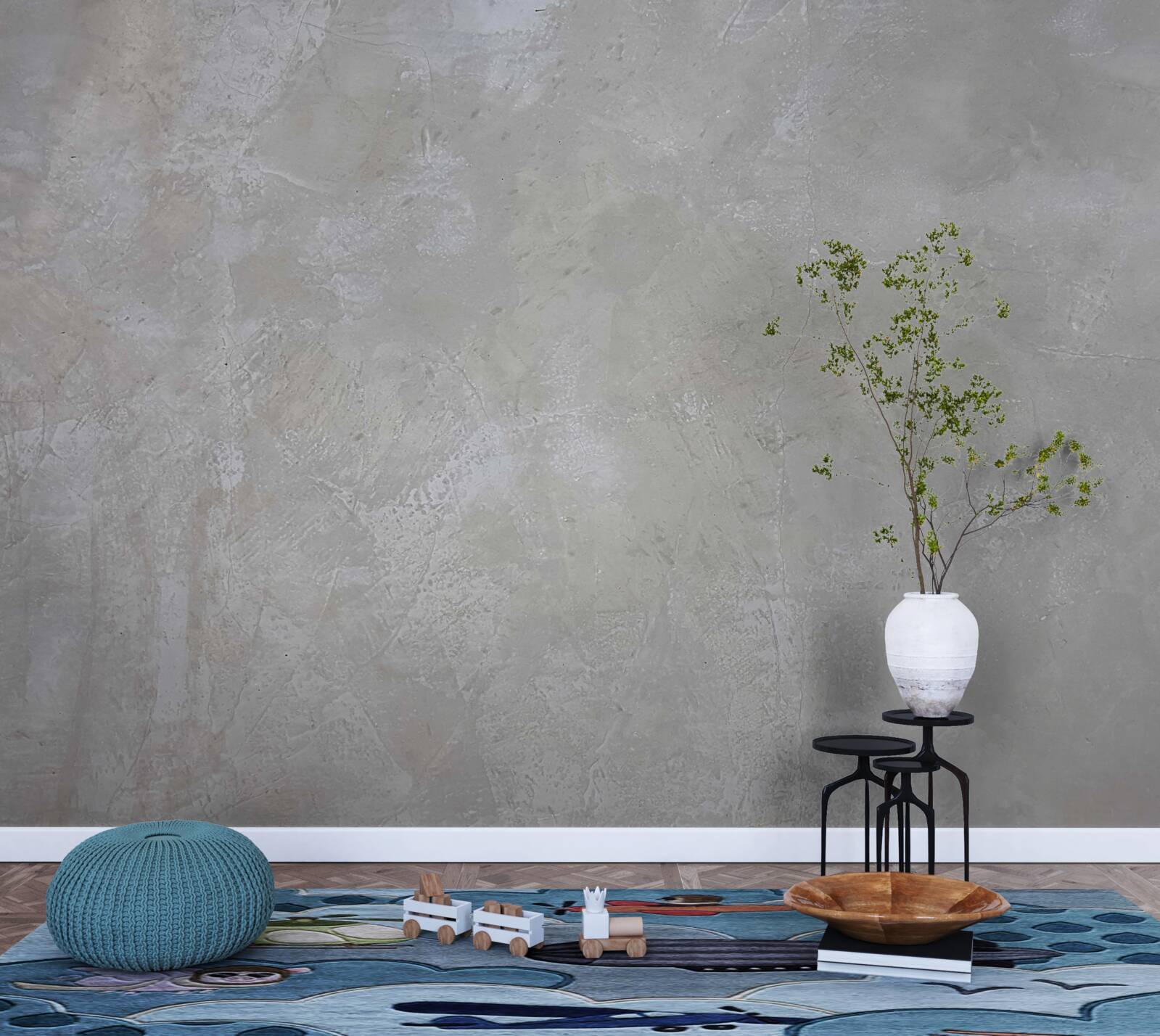 Fototapeta srebrnoszare tło