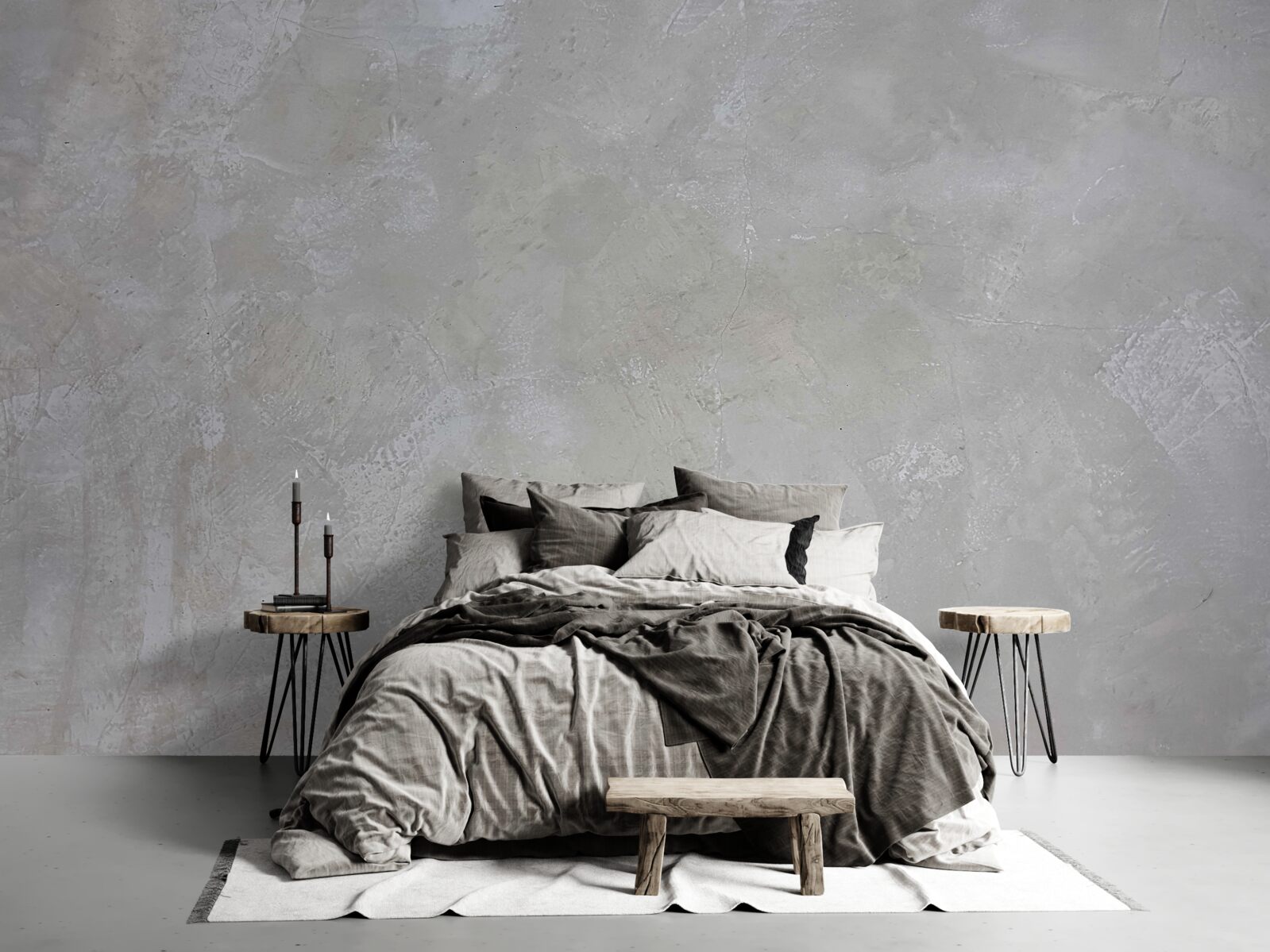 Fototapeta srebrnoszare tło