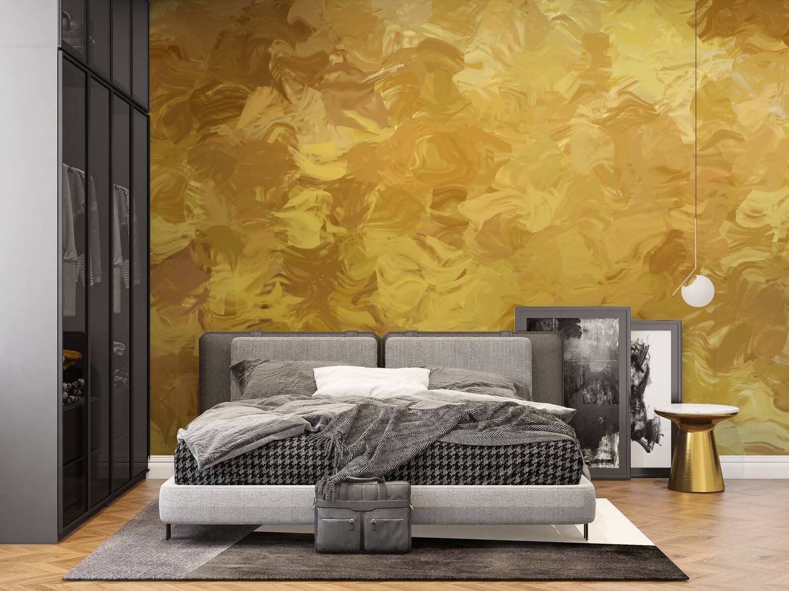 Fototapeta tło ze złotą teksturą