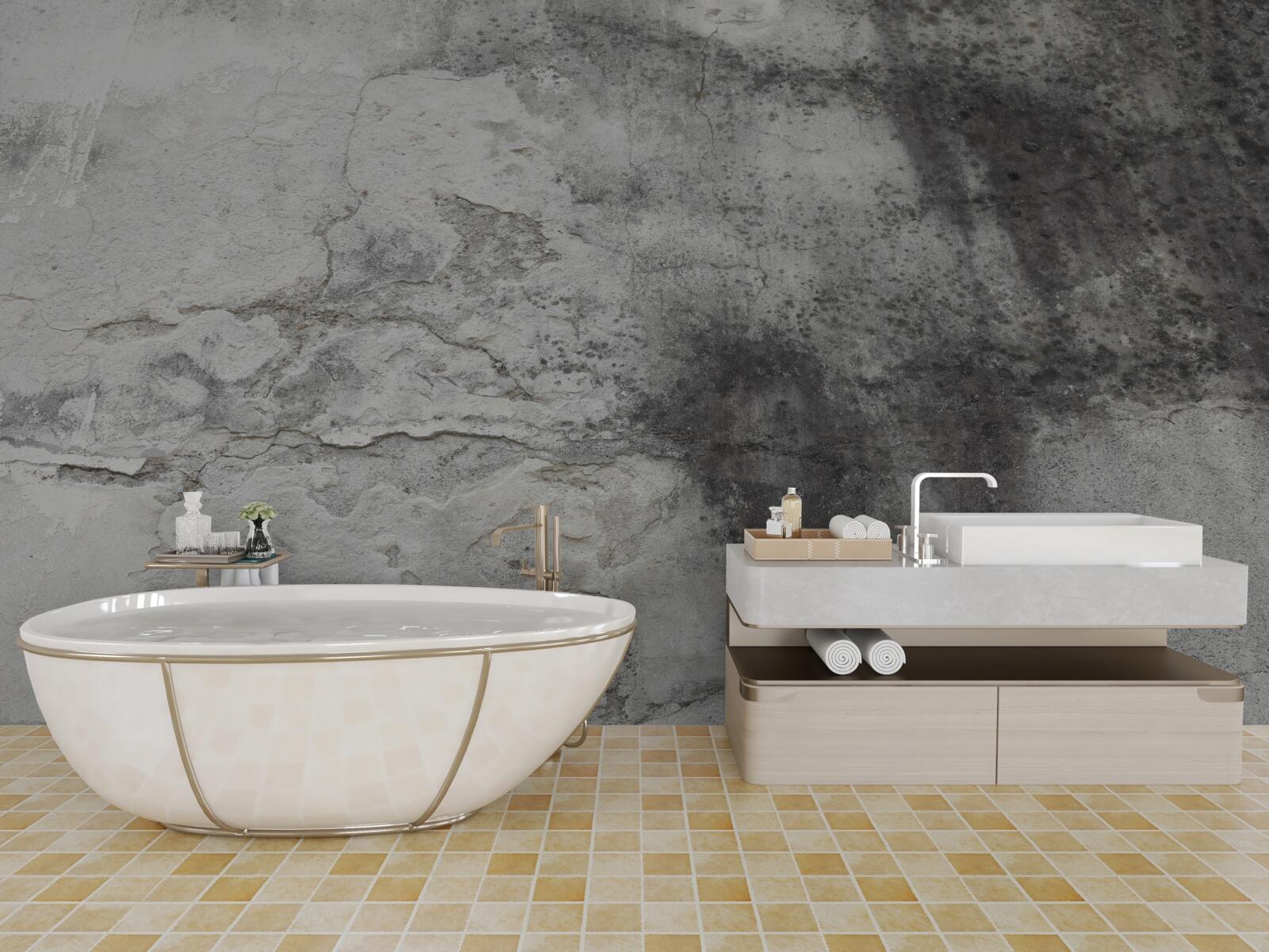 Fototapeta szara tekstura śmieci