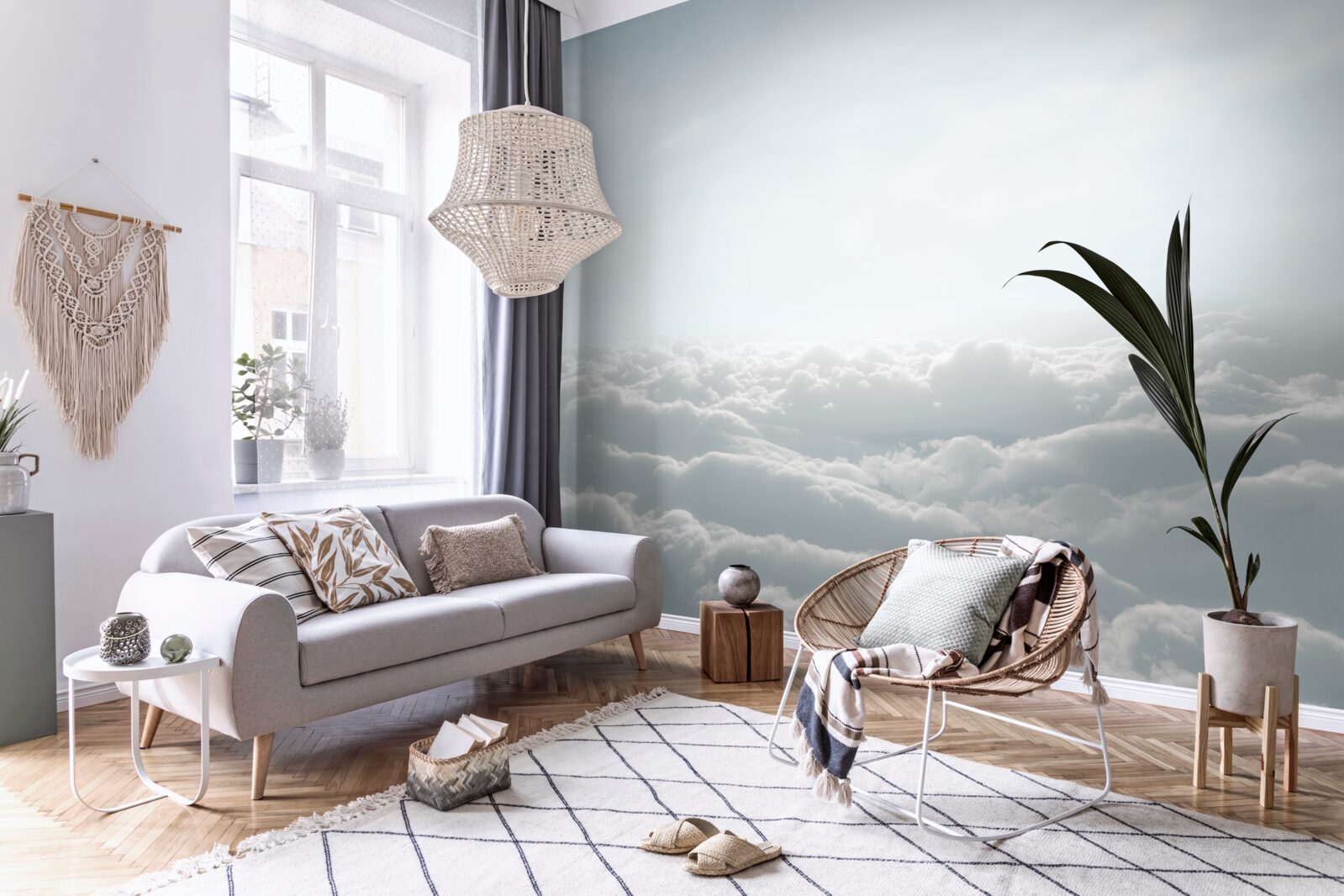 Fototapeta niebiańskie wysokości}}