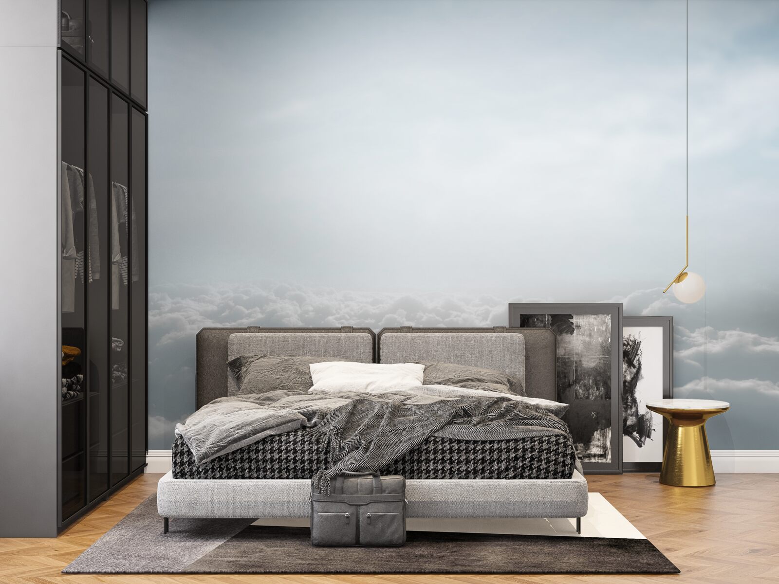 Fototapeta niebiańskie wysokości}}