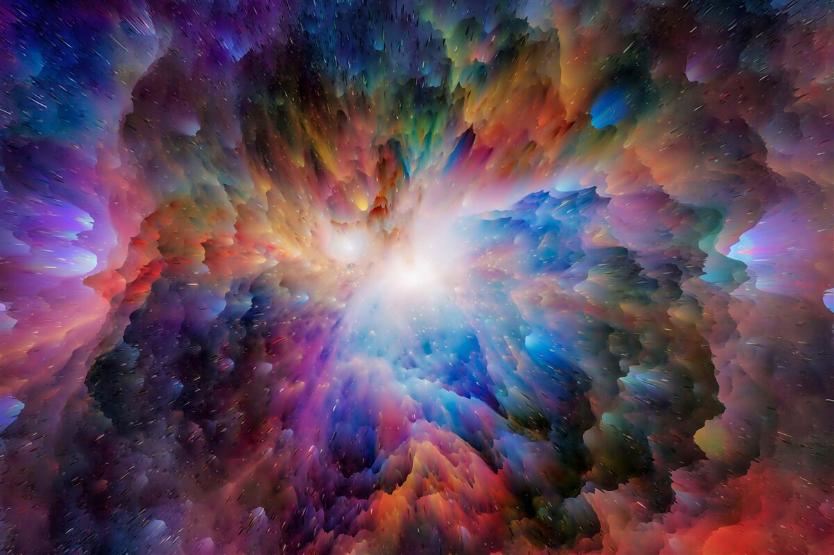 Fototapeta galaktyczne zachmurzenie