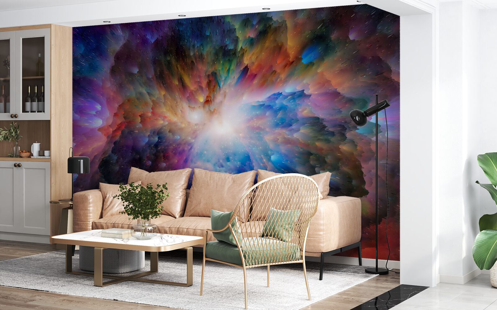 Fototapeta galaktyczne zachmurzenie