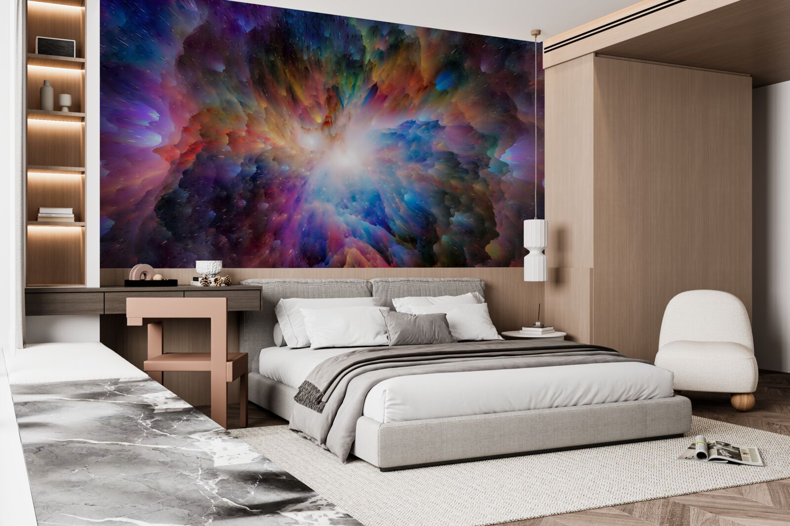 Fototapeta galaktyczne zachmurzenie