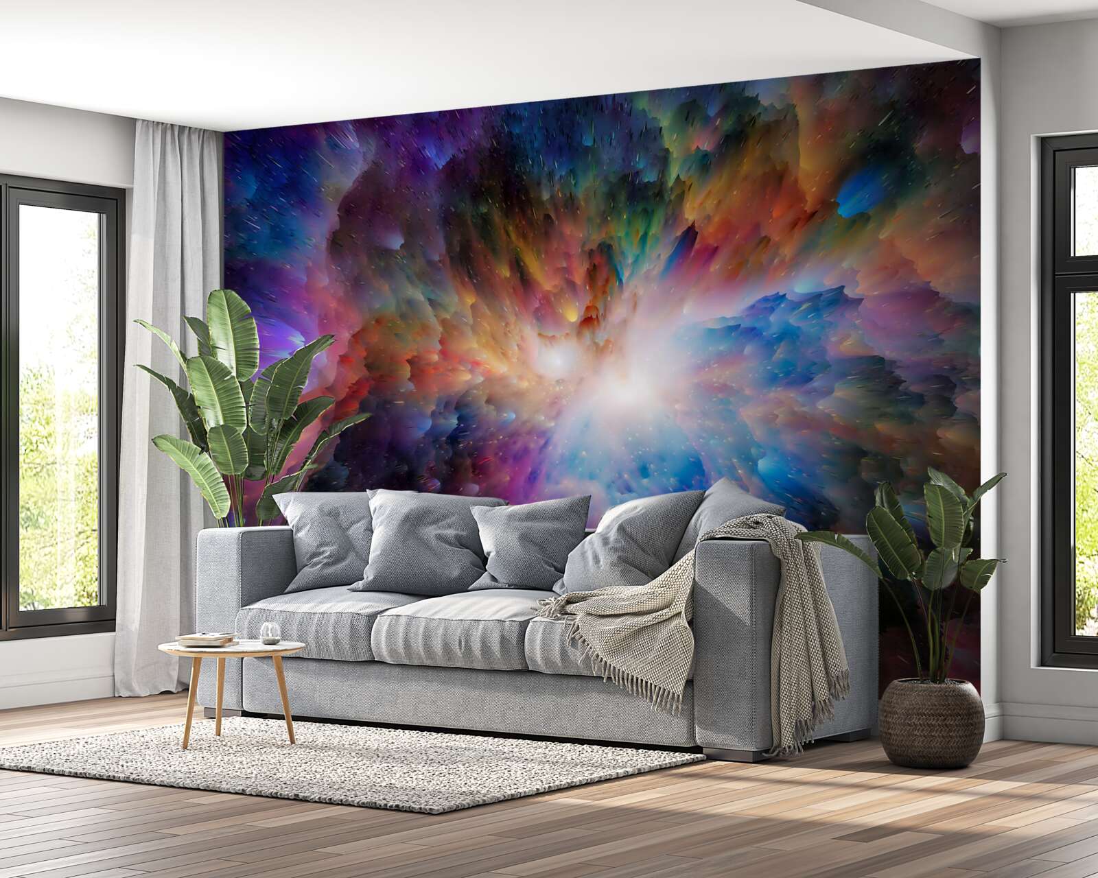 Fototapeta galaktyczne zachmurzenie