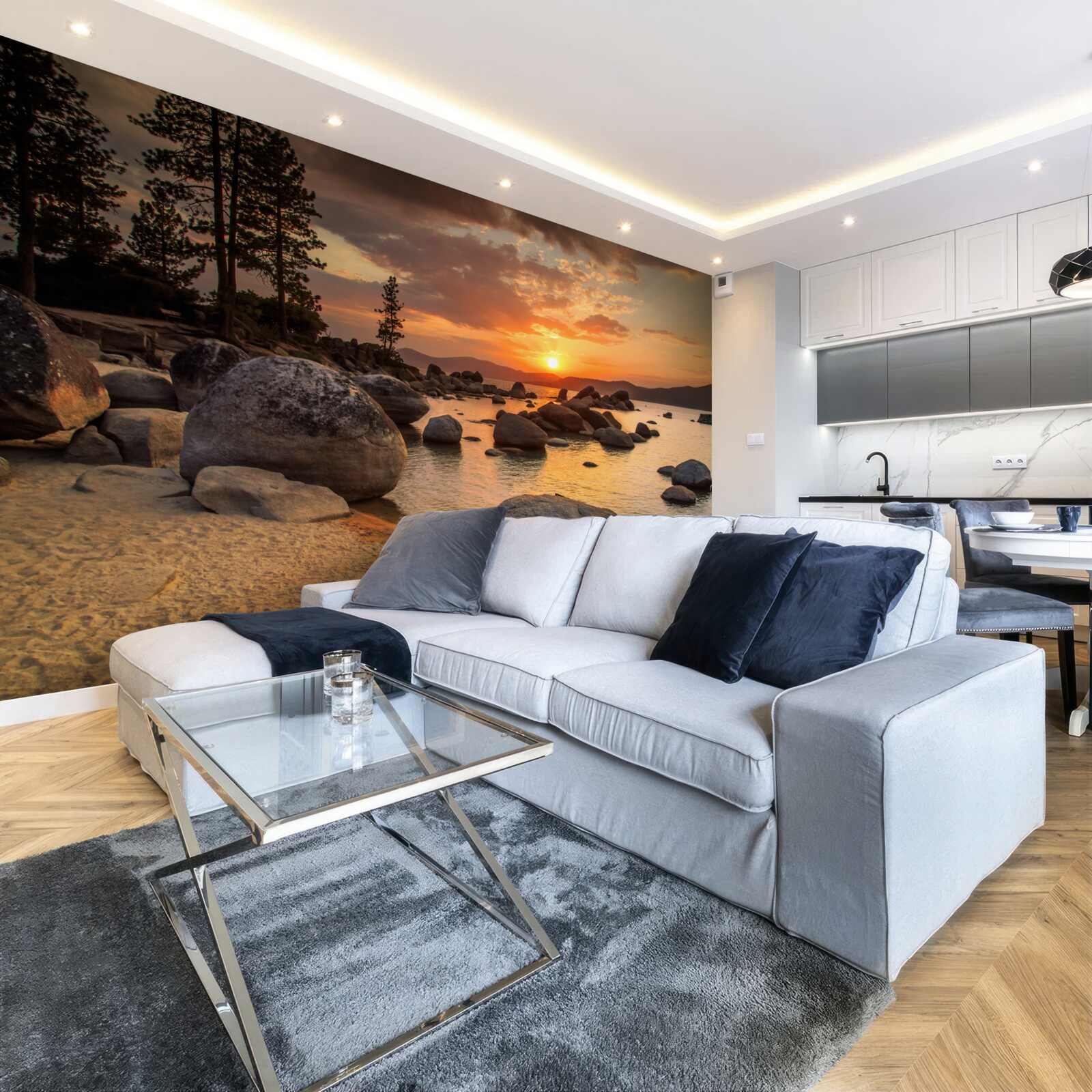 Fototapeta skalisty brzeg