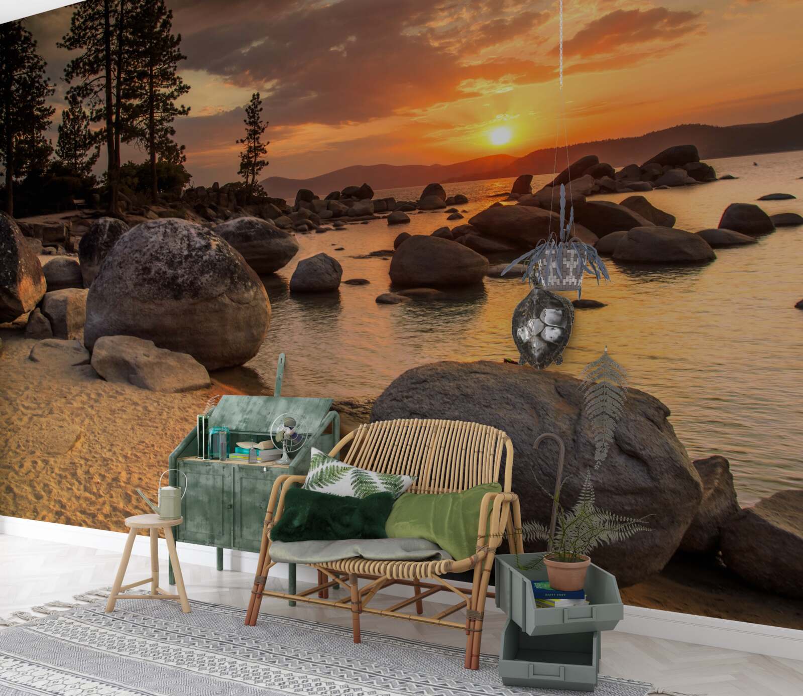 Fototapeta skalisty brzeg