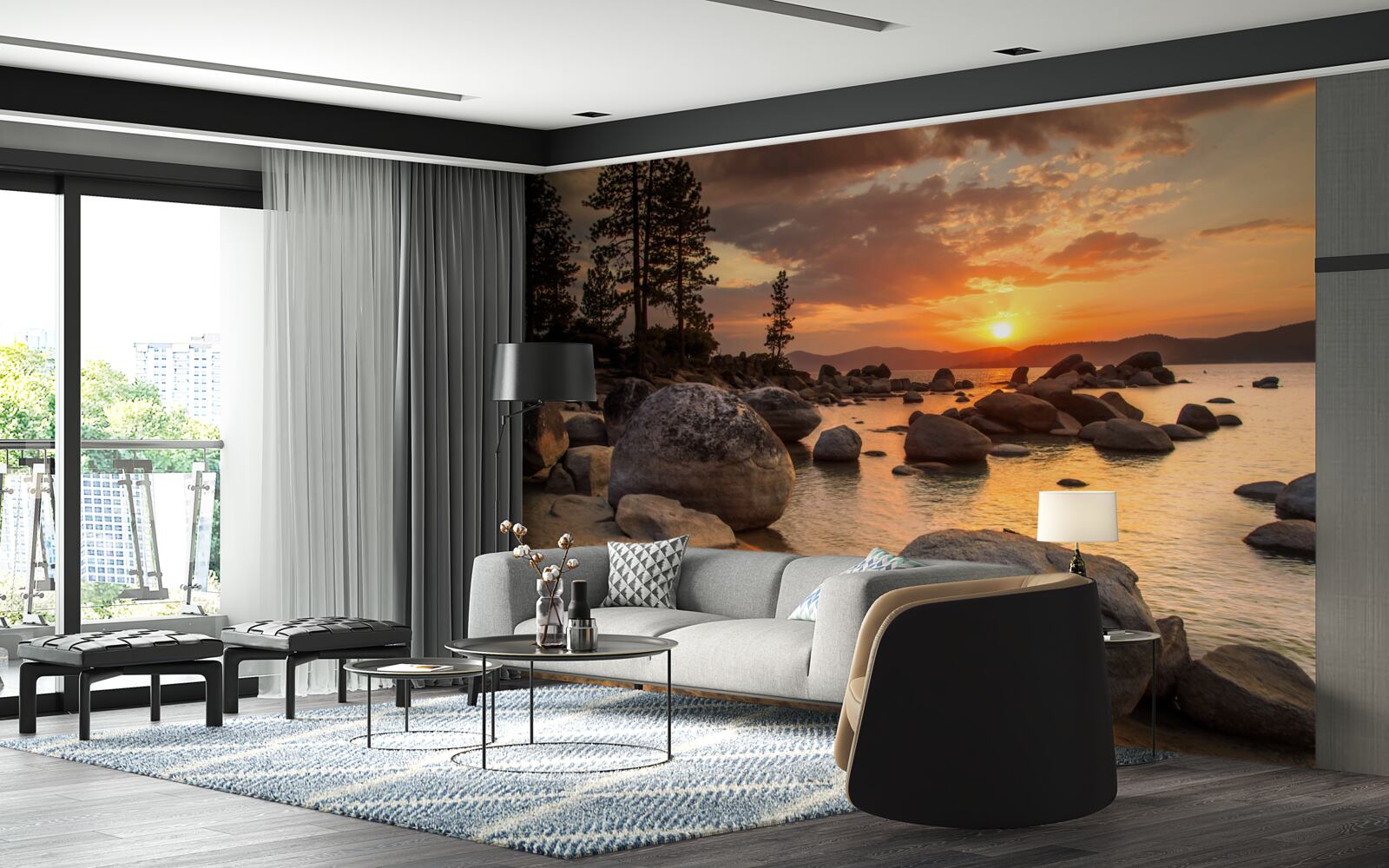 Fototapeta skalisty brzeg