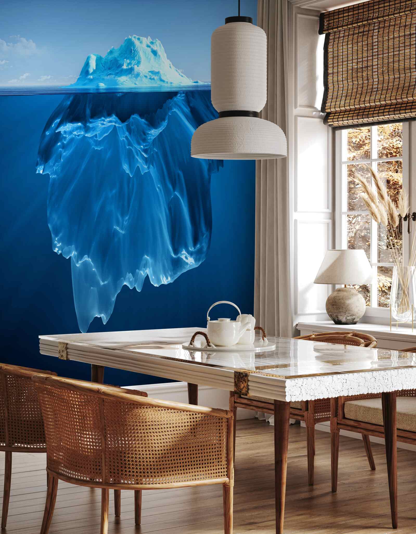 Fototapeta ogromna bryła lodu