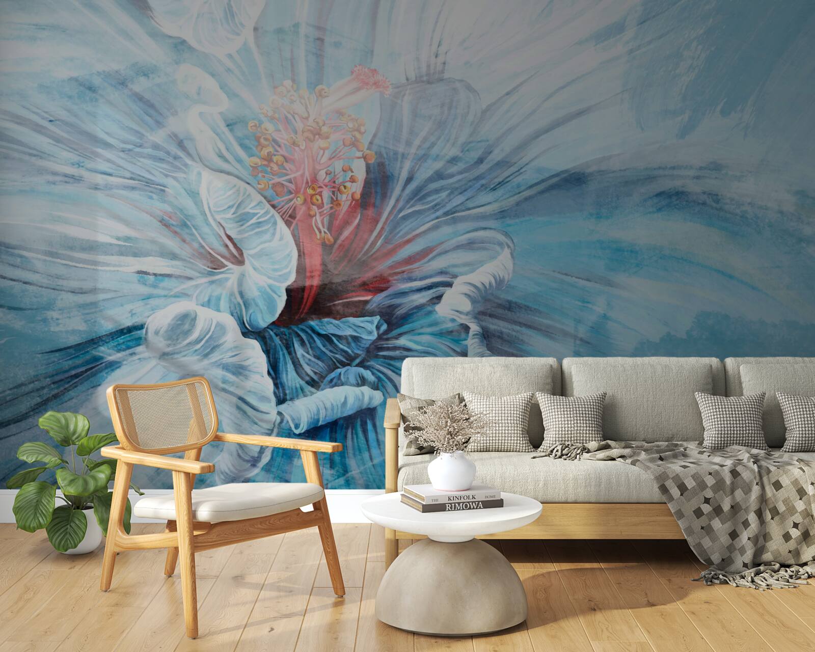 Fototapeta kwiat, który kwitnie