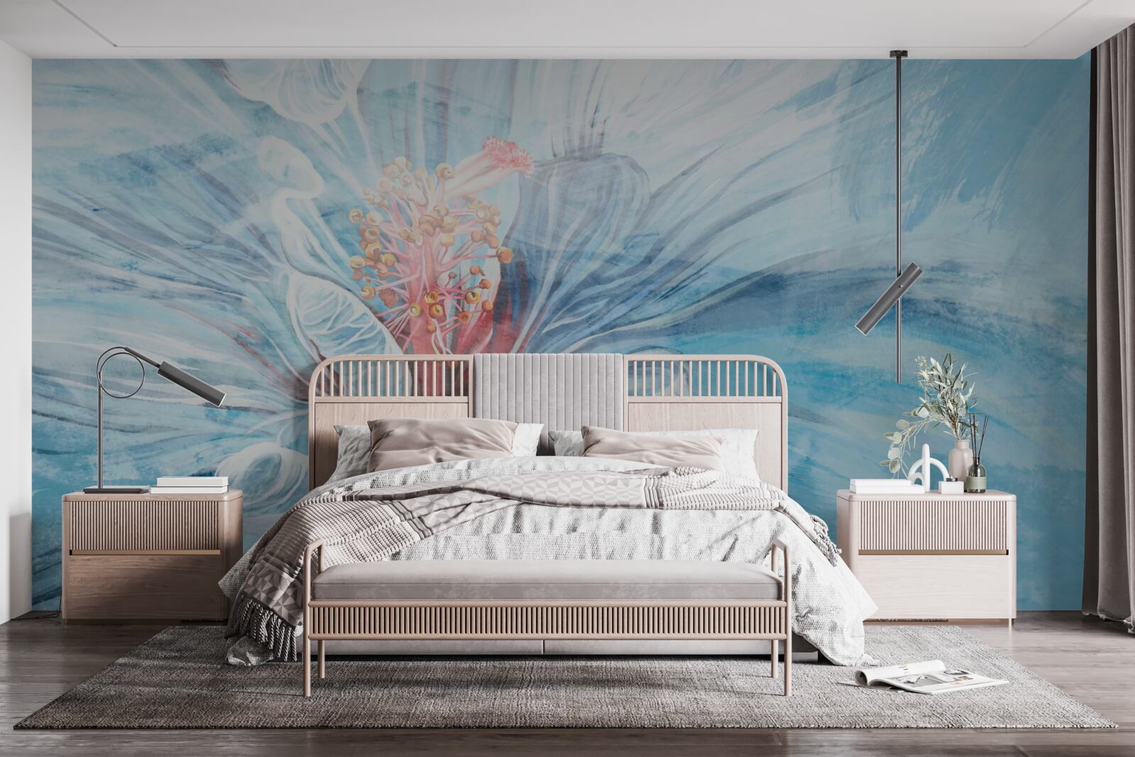 Fototapeta kwiat, który kwitnie