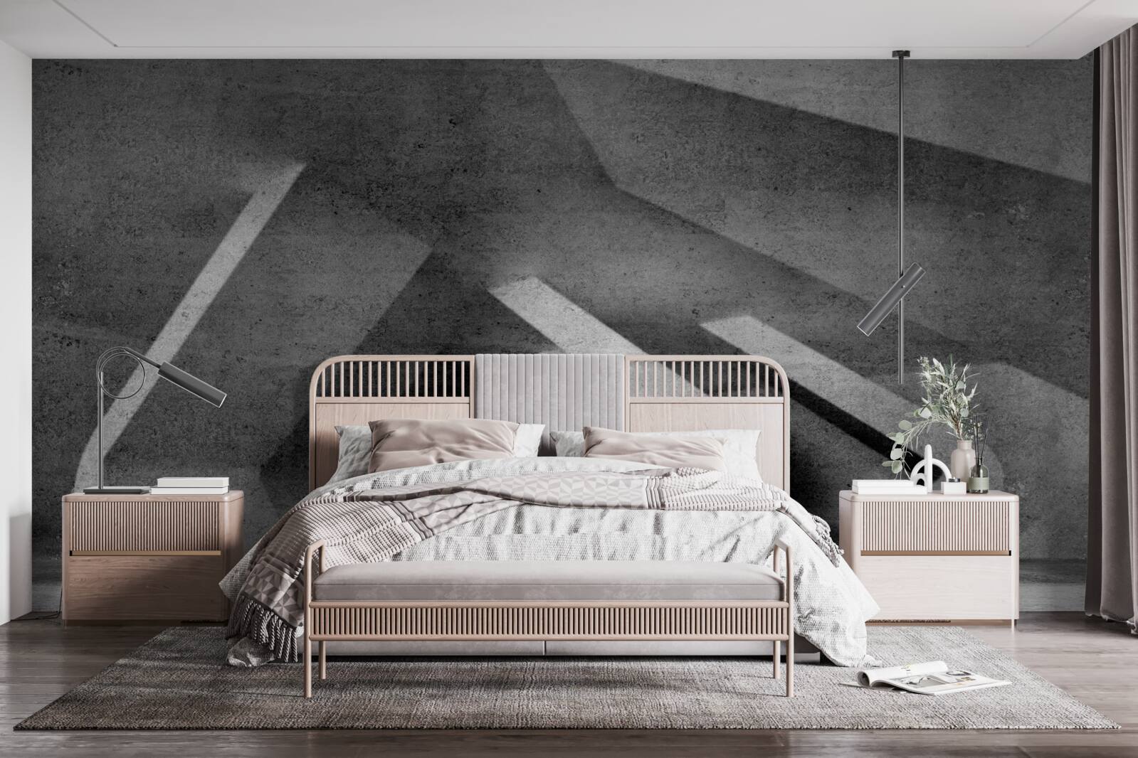 Fototapeta szary tunel