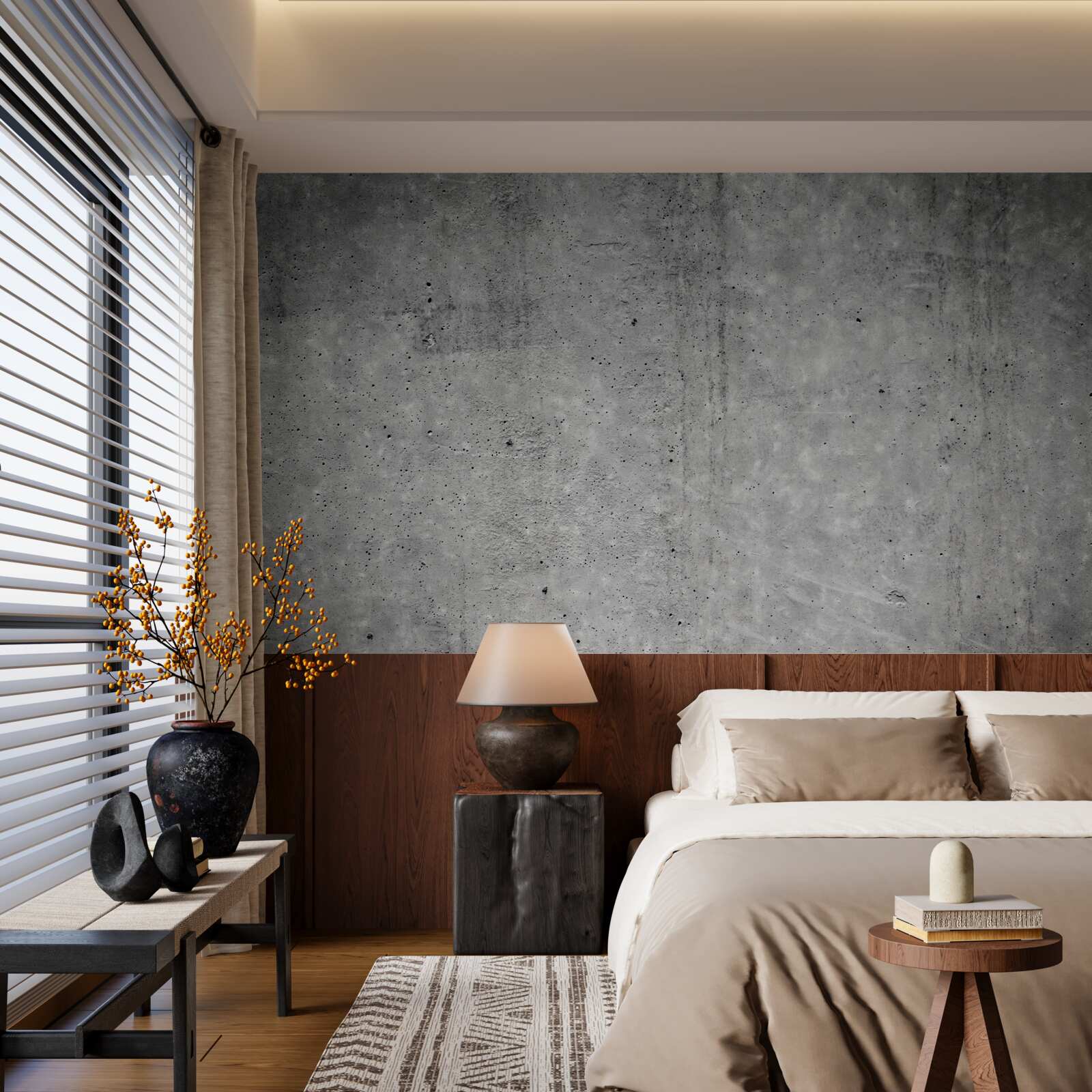 Fototapeta niewyraźne szare tło