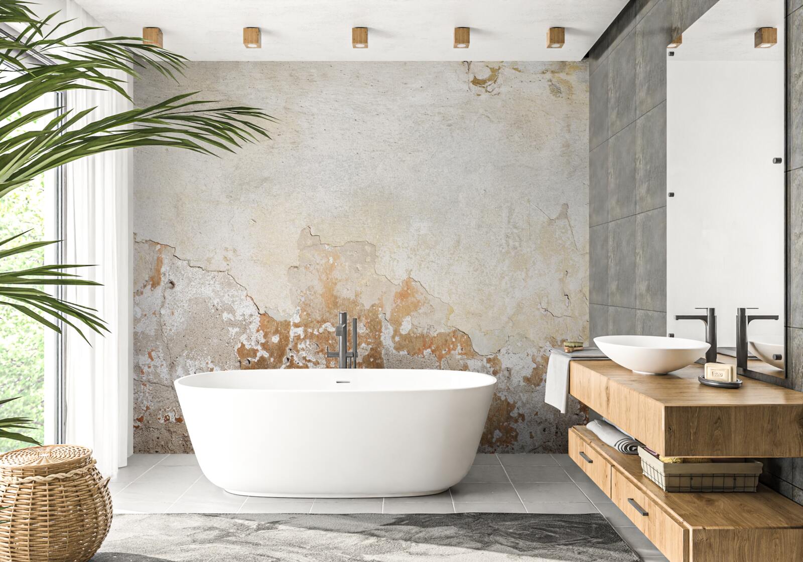 Fototapeta oznaki jesieni w regionie tropikalnym