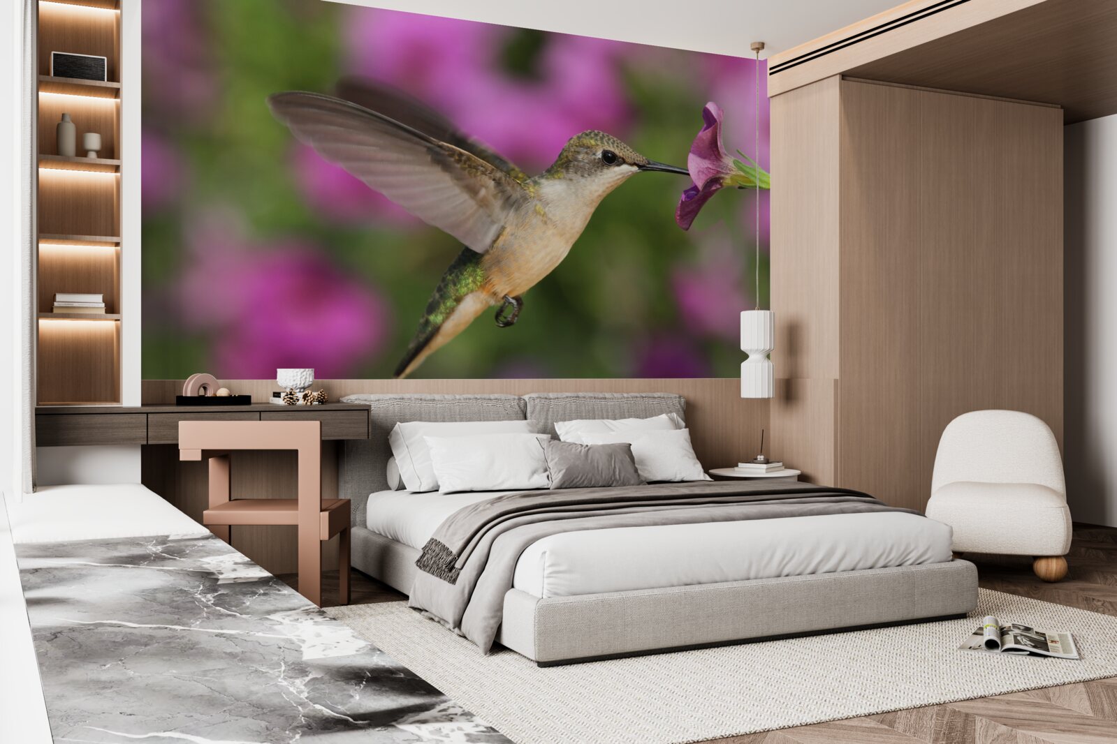 Fototapeta nektar gasi pragnienie kolibrów