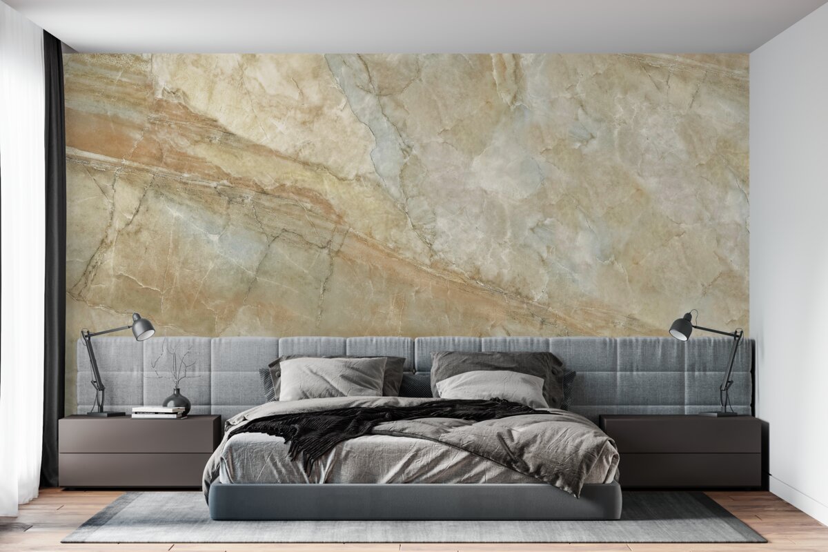 Fototapeta odbicie rozgwieżdżonego nocnego nieba w wodzie