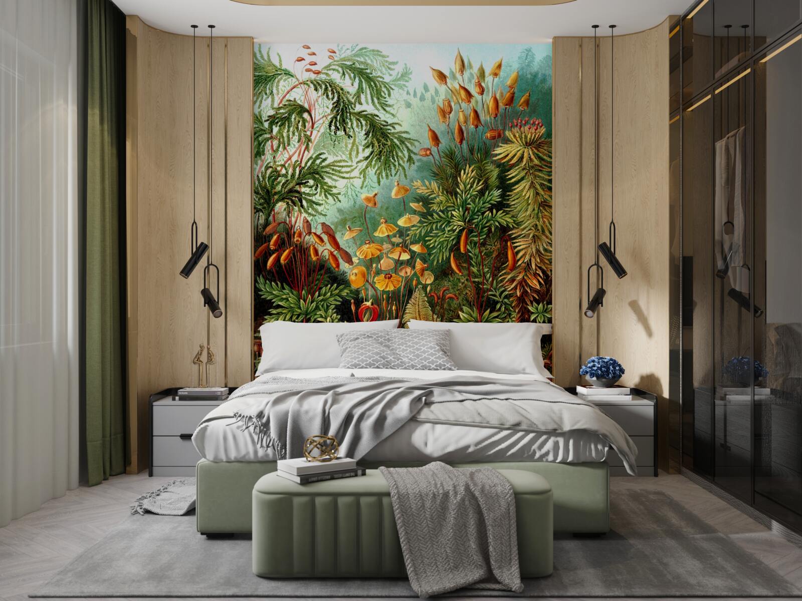 Fototapeta zachwycające odcienie lasu tropikalnego