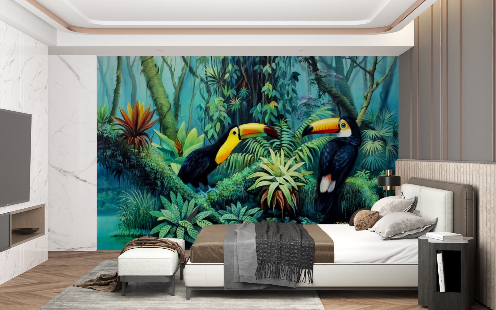 Fototapeta fauna ptaków lasów tropikalnych