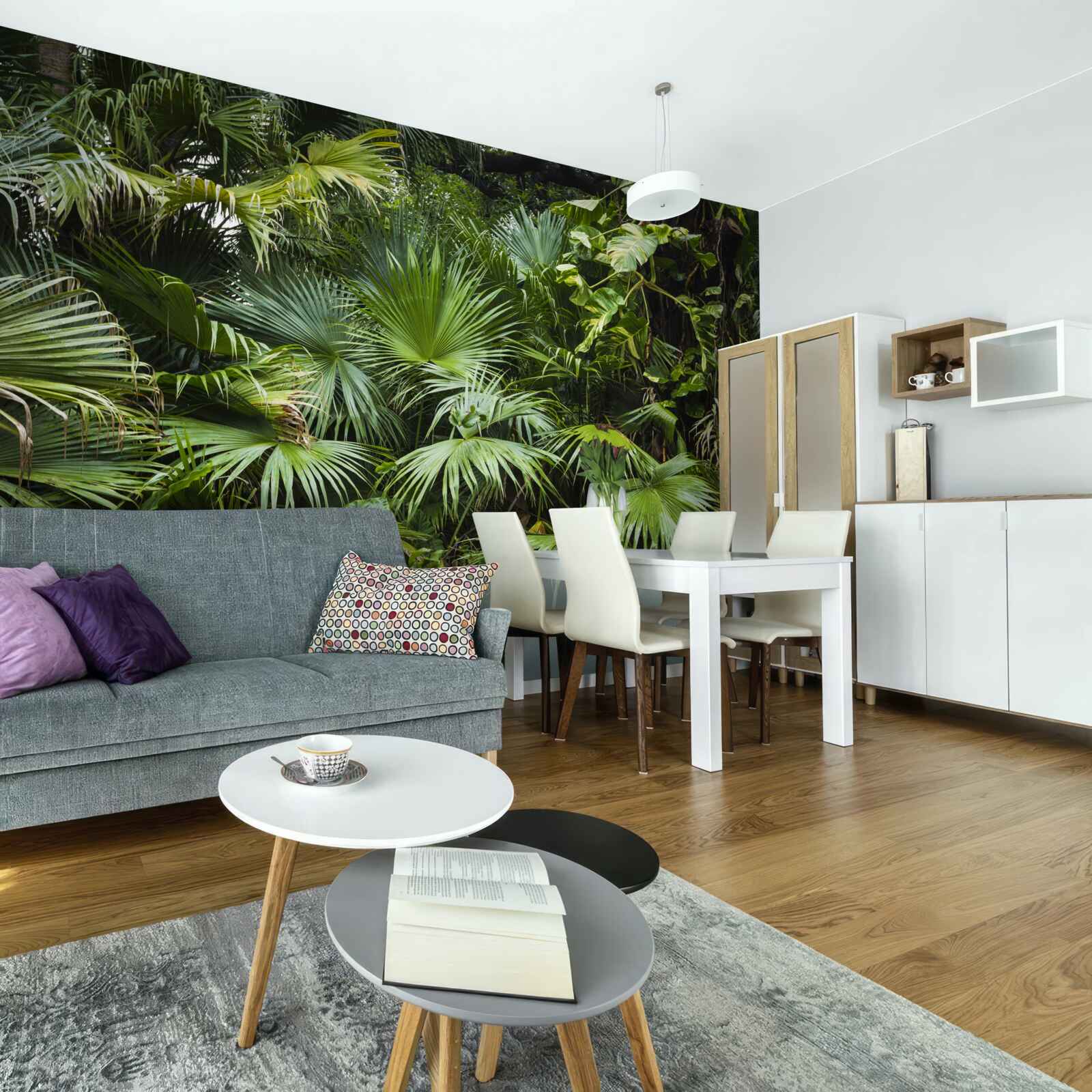 Fototapeta tropiki są bogate w zieloną roślinność