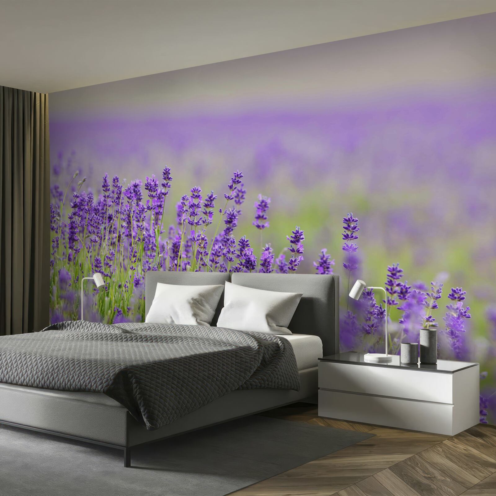 Fototapeta pola lawendy