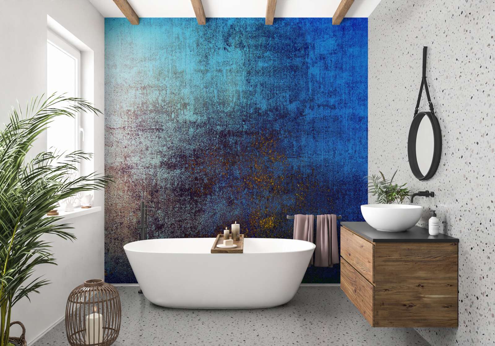 Fototapeta dzień ustępuje ciemności nocy