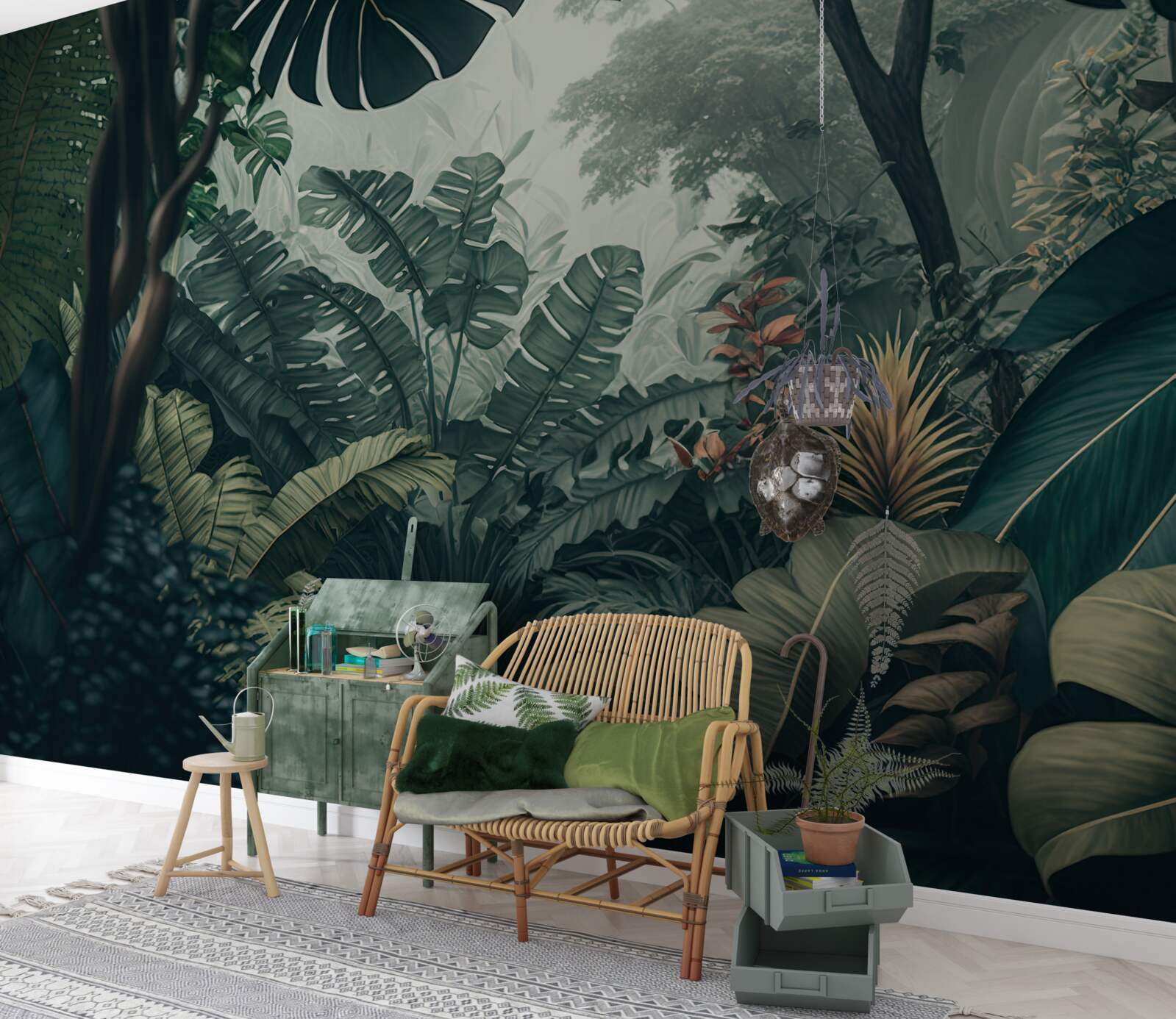 Fototapeta bujna tropikalna roślinność