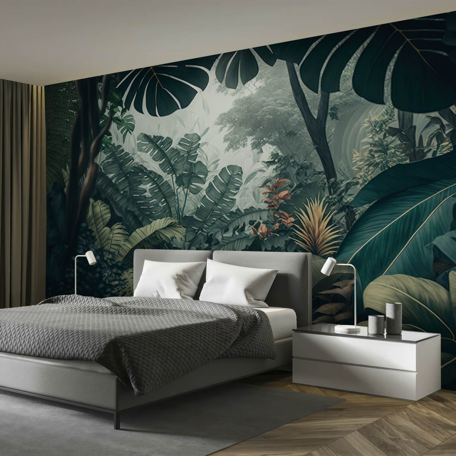 Fototapeta bujna tropikalna roślinność